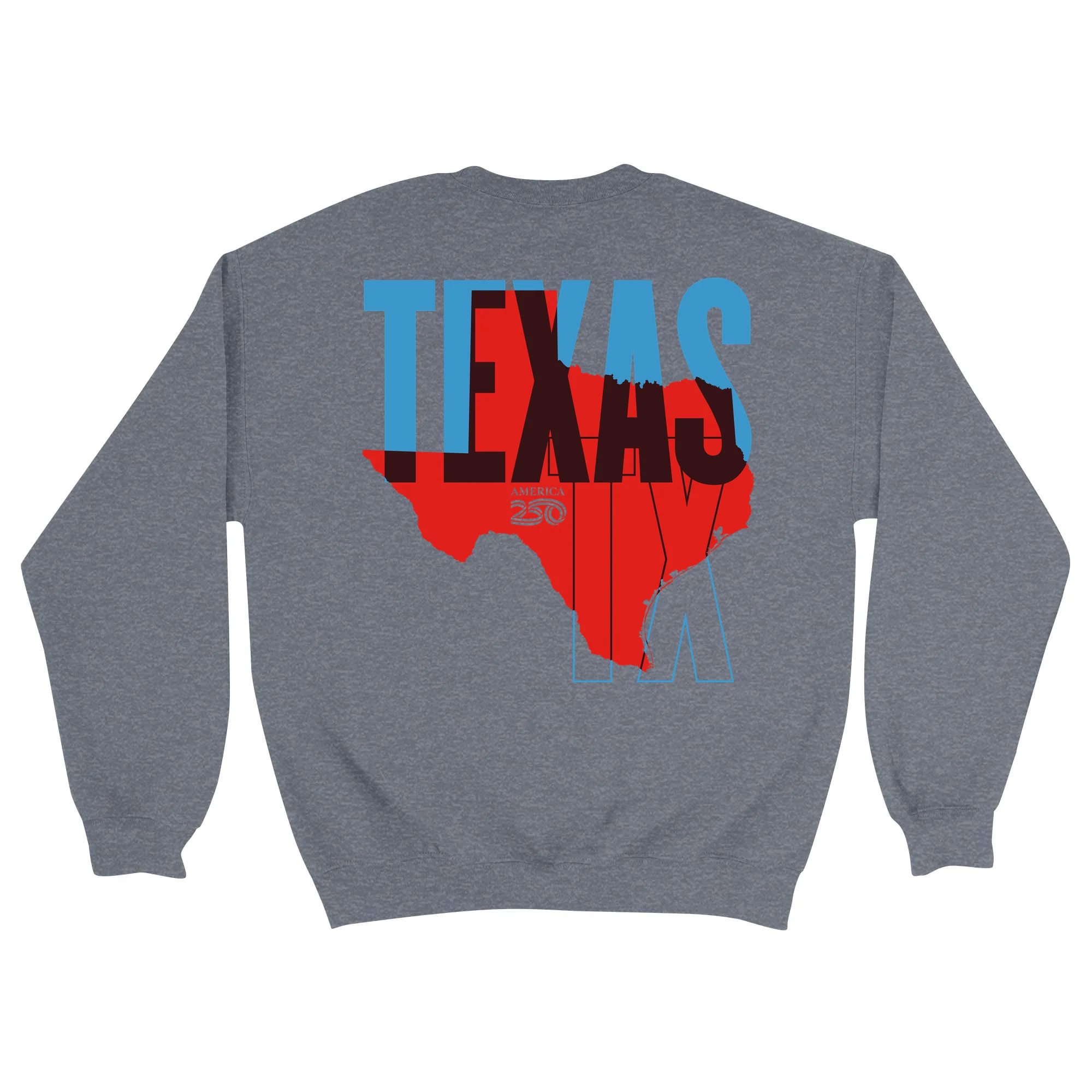 Official America250 Texas Unisex Crewneck Sweatshirt - Image 3