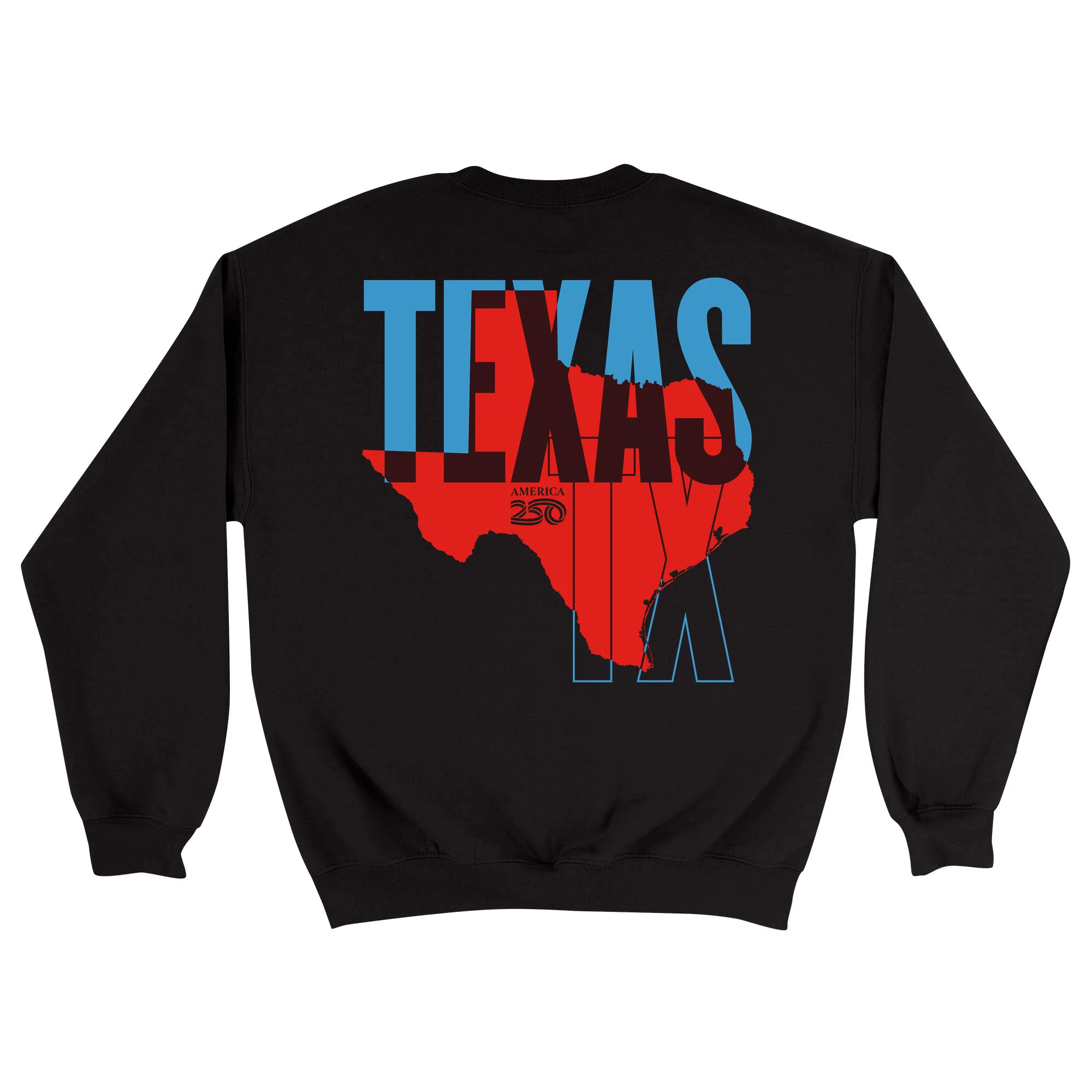 Official America250 Texas Unisex Crewneck Sweatshirt - Image 5