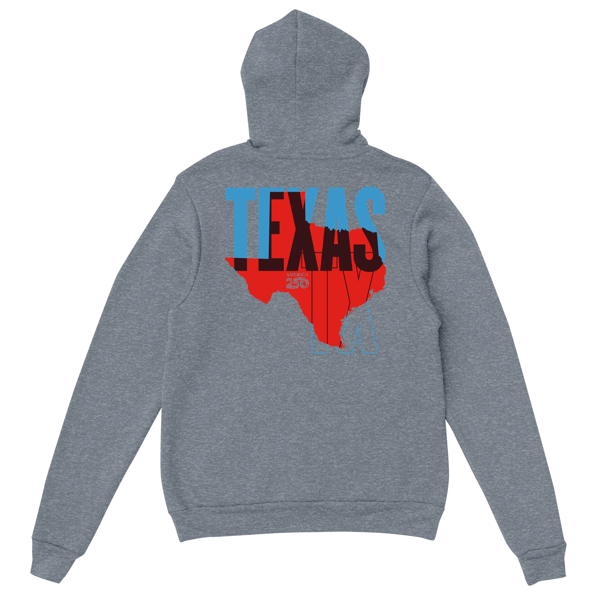 Official America250 Texas Unisex Hoodie - Image 3