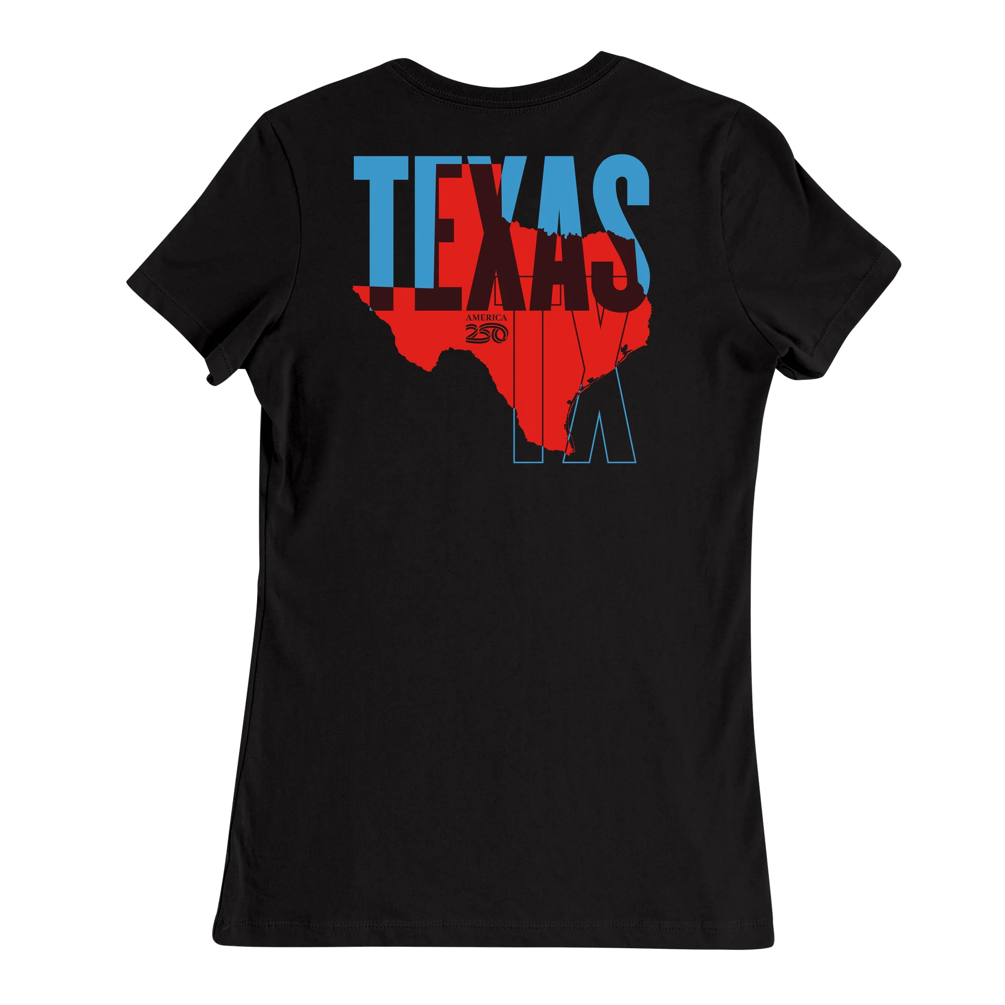 Official America250 Texas Women's T-Shirt - Image 3