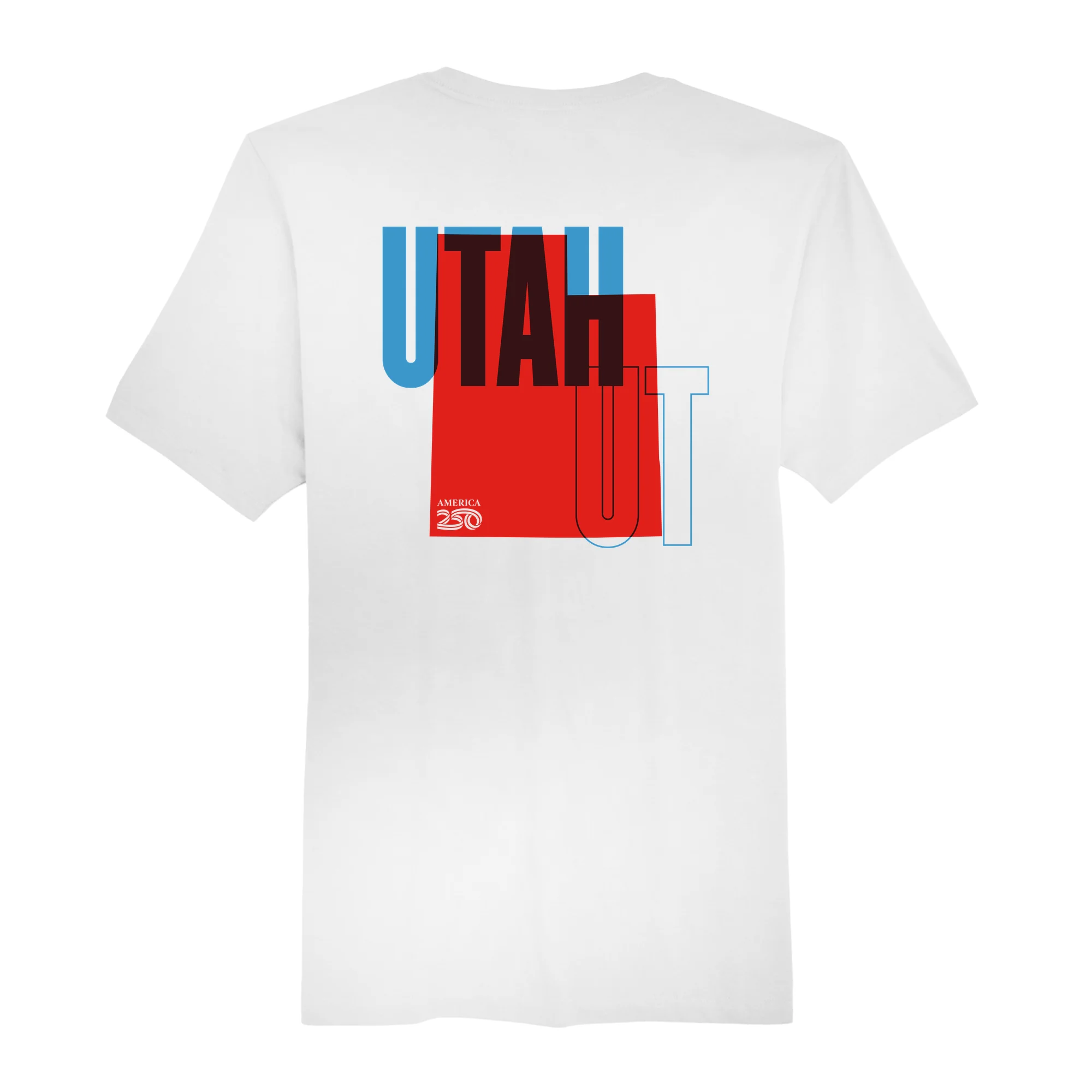 Official America250 Utah Men's T-Shirt - Image 5