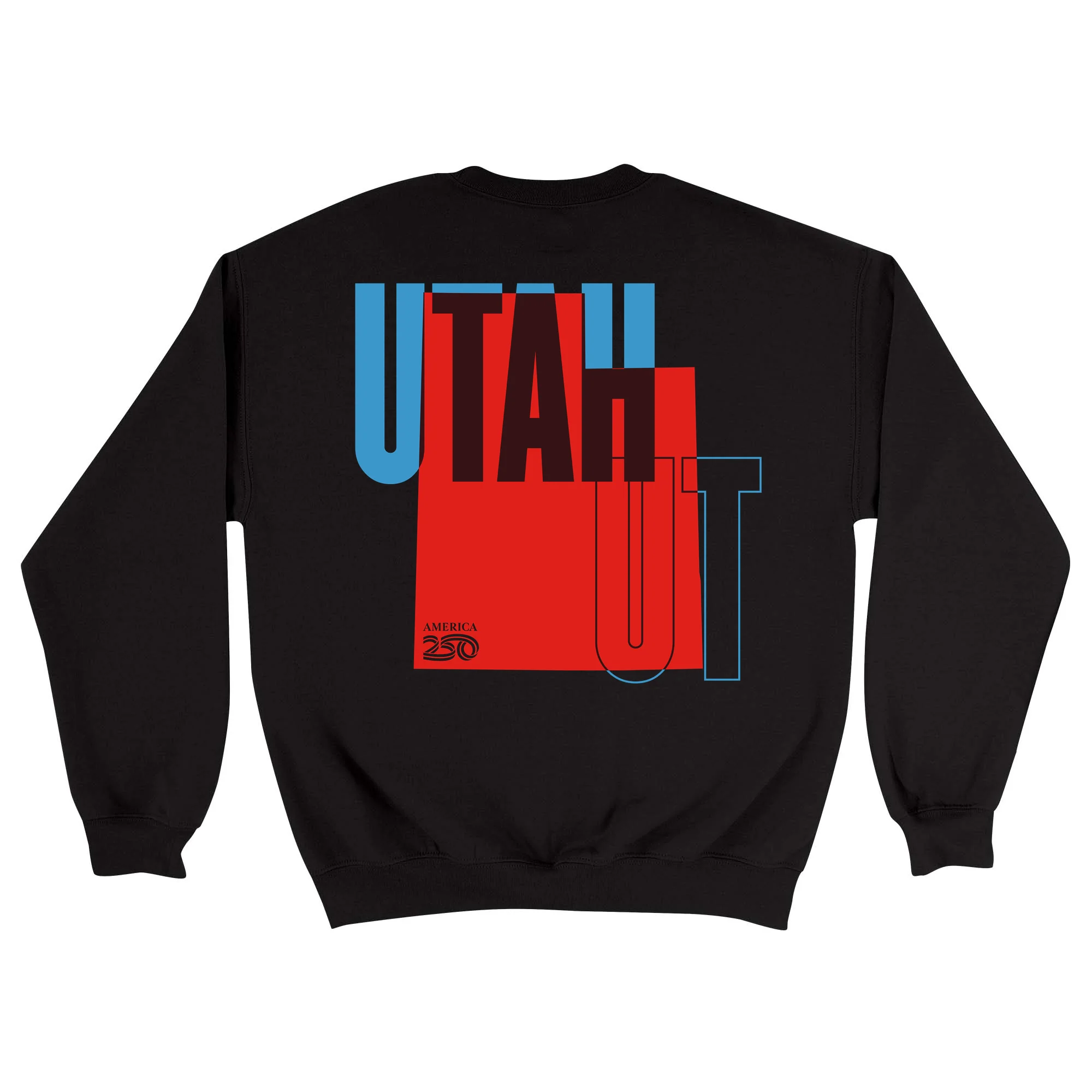 Official America250 Utah Unisex Crewneck Sweatshirt - Image 5