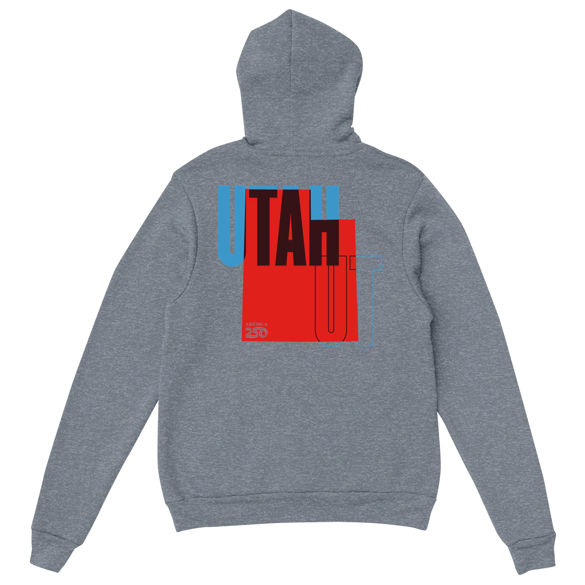 Official America250 Utah Unisex Hoodie - Image 3