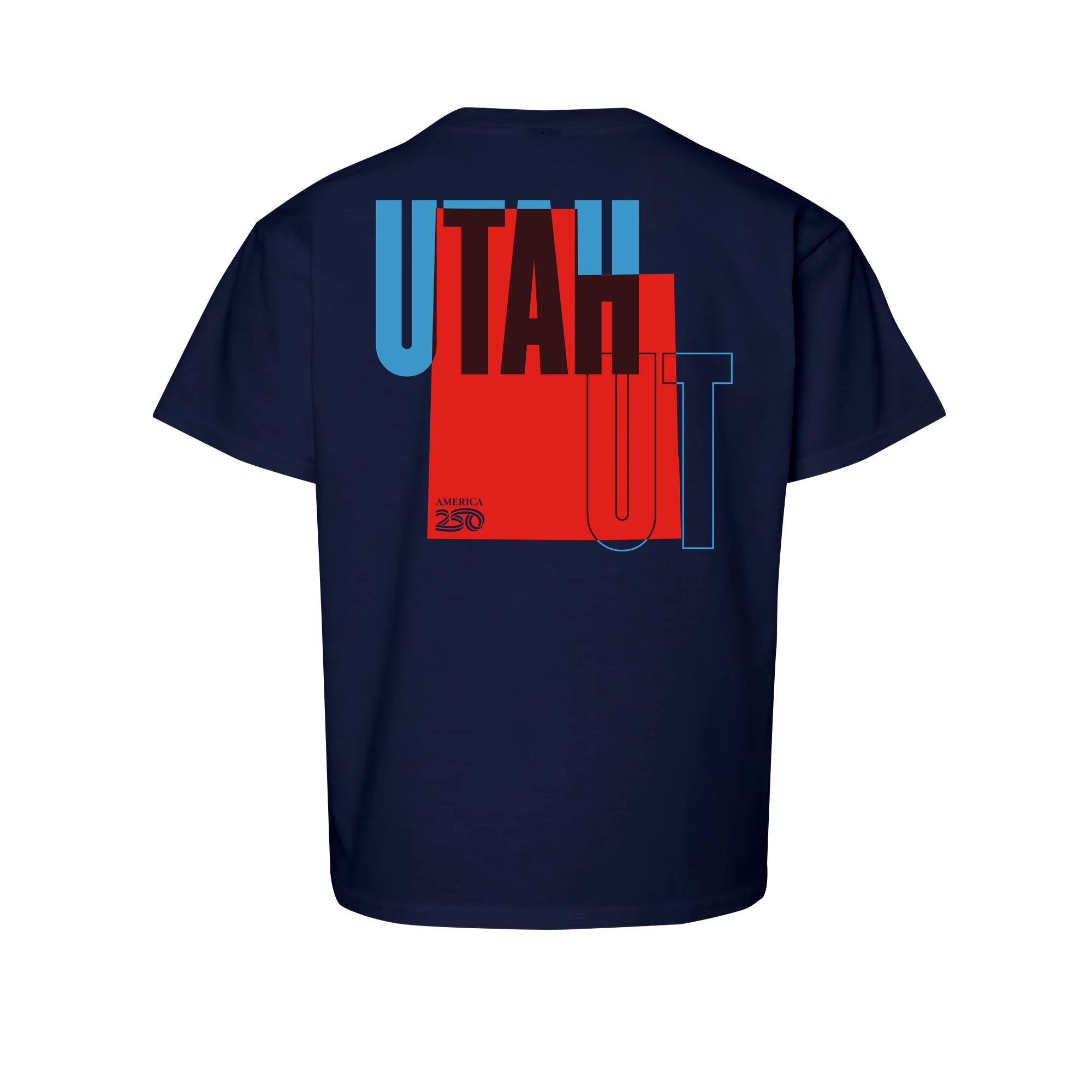 Official America250 Utah Youth T-Shirt