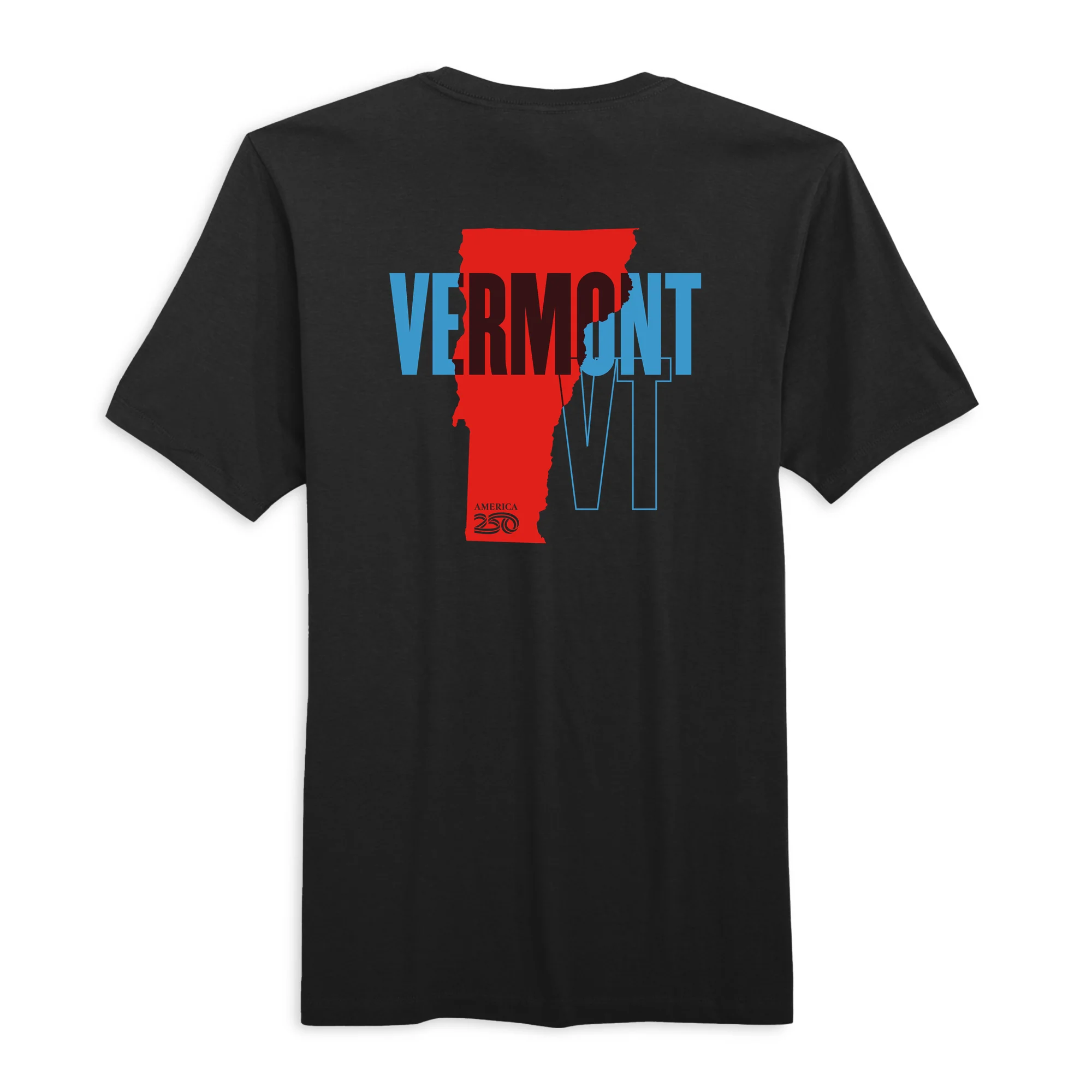 Official America250 Vermont Men's T-Shirt - Image 3