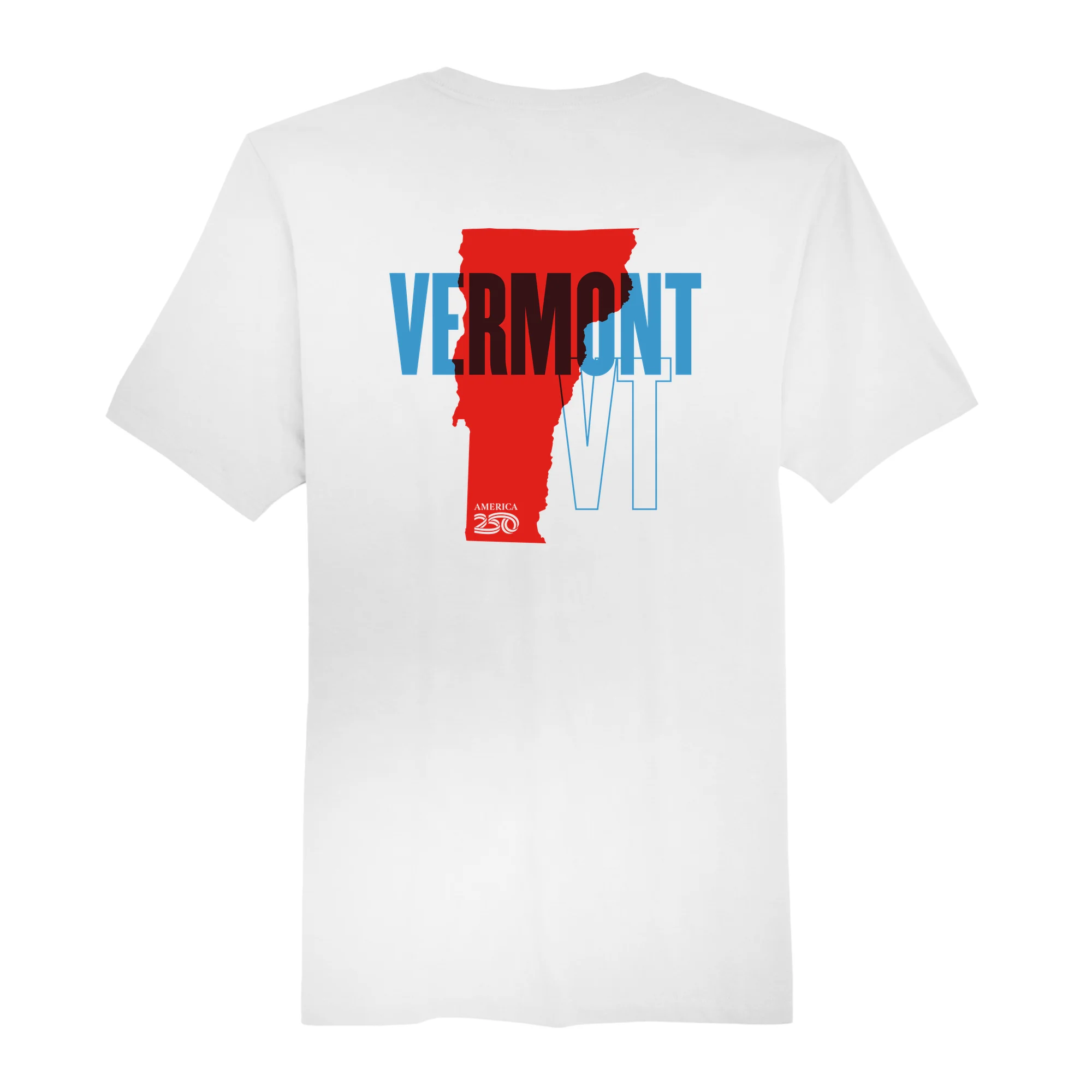 Official America250 Vermont Men's T-Shirt - Image 5