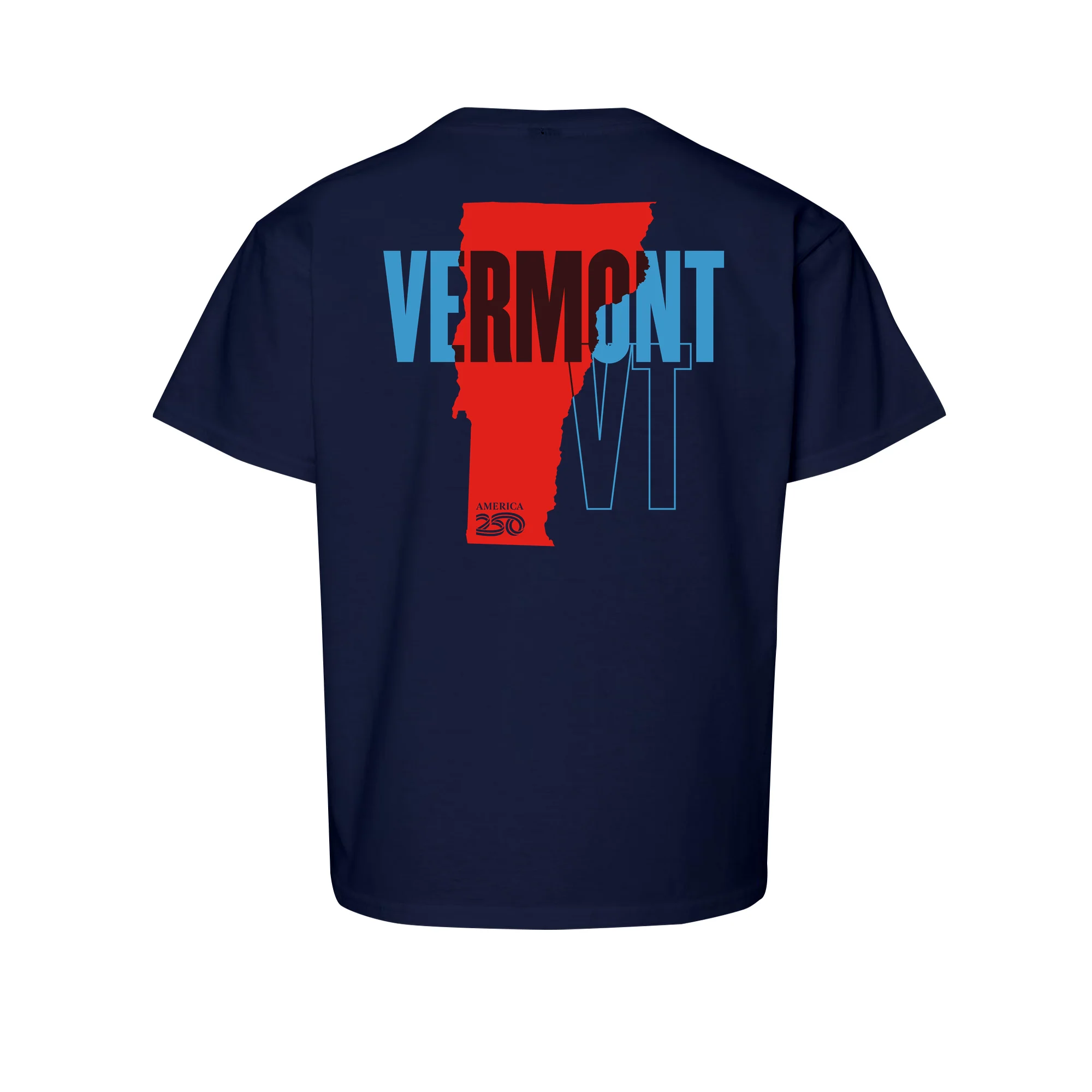 Official America250 Vermont Youth T-Shirt