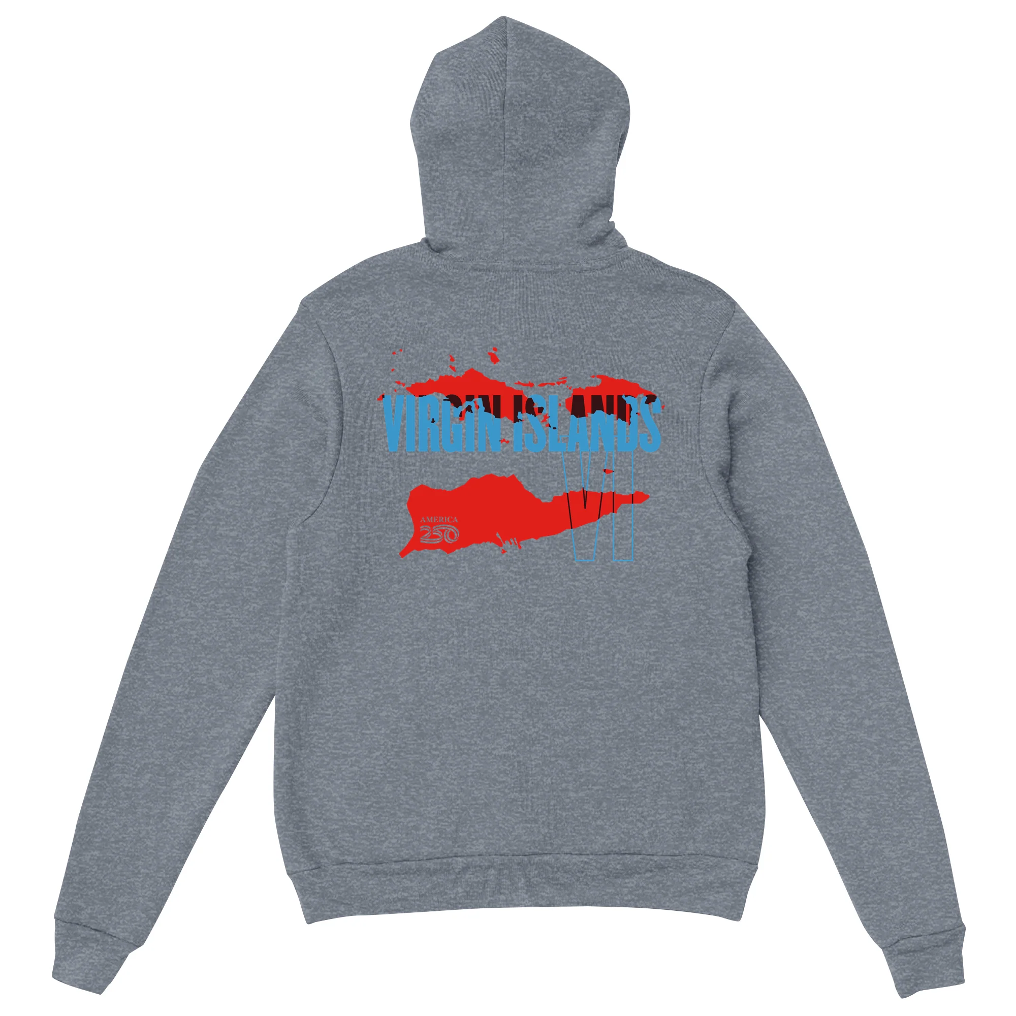 Official America250 Virgin Islands Unisex Hoodie - Image 3