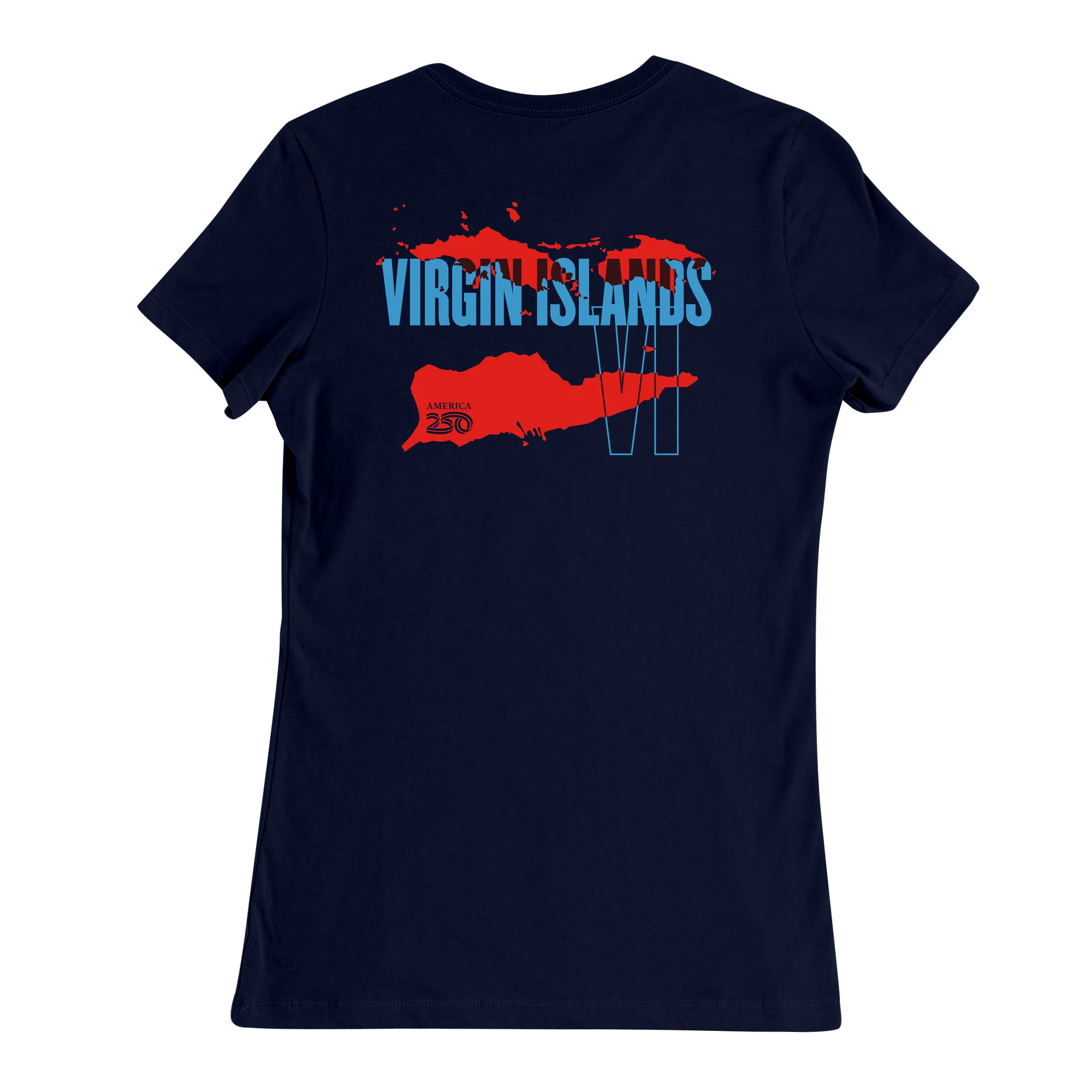 Official America250 Virgin Islands Women's T-Shirt