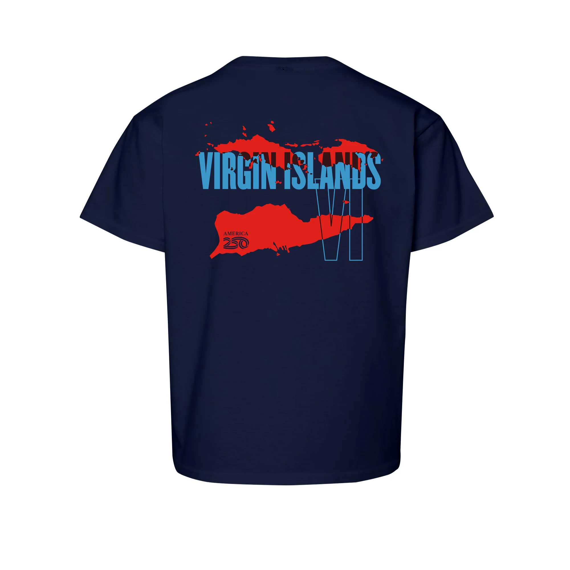 Official America250 Virgin Islands Youth T-Shirt