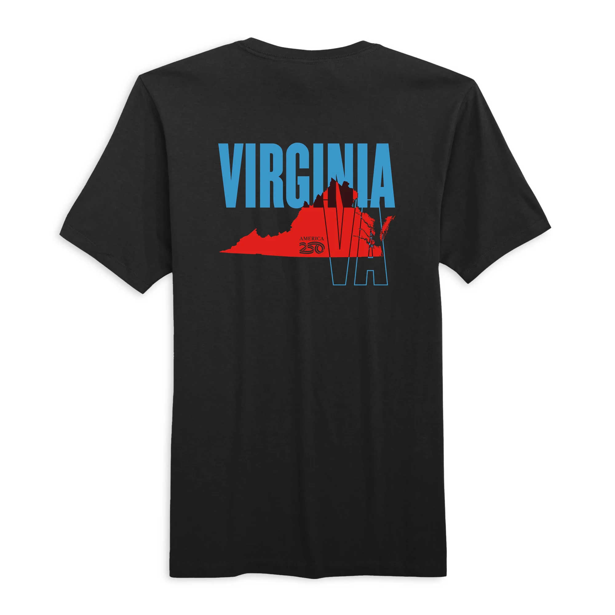 Official America250 Virginia Men's T-Shirt - Image 3