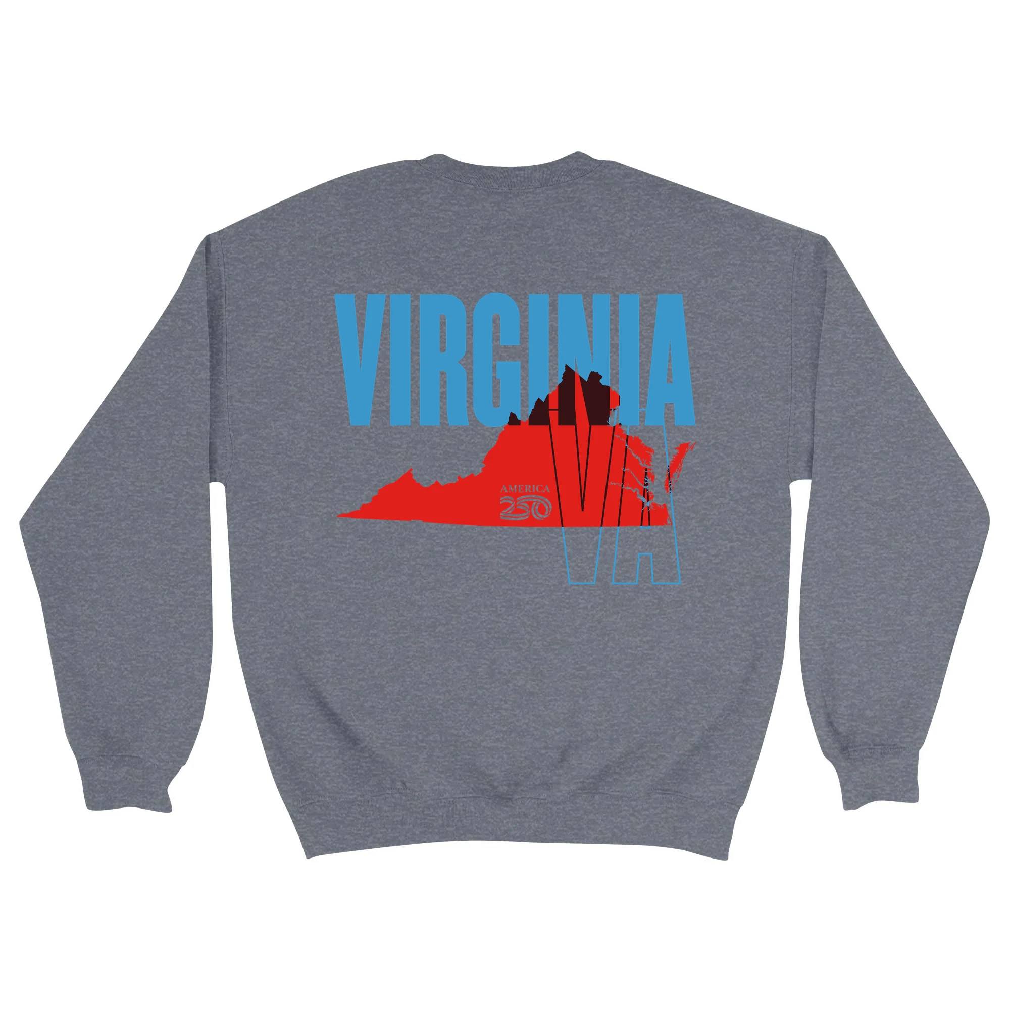 Official America250 Virginia Unisex Crewneck Sweatshirt - Image 3