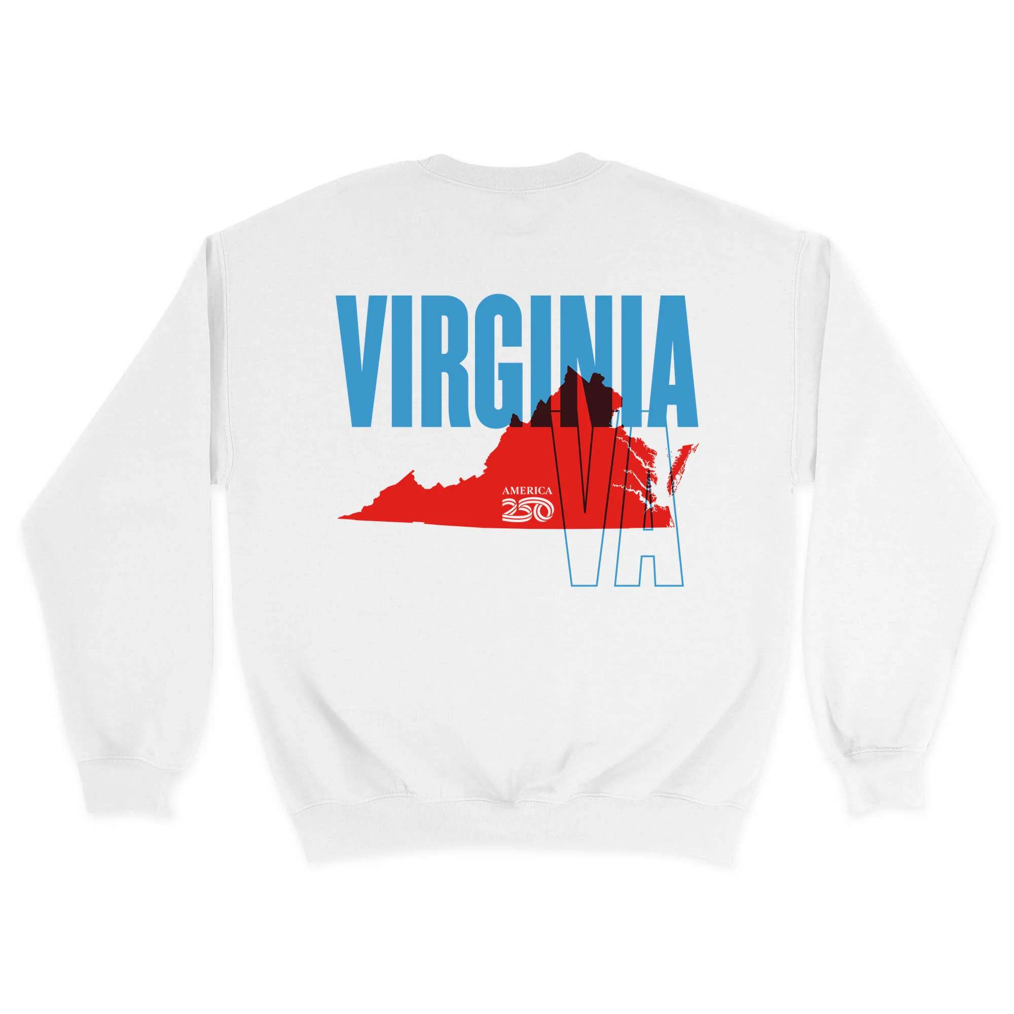 Official America250 Virginia Unisex Crewneck Sweatshirt - Image 7