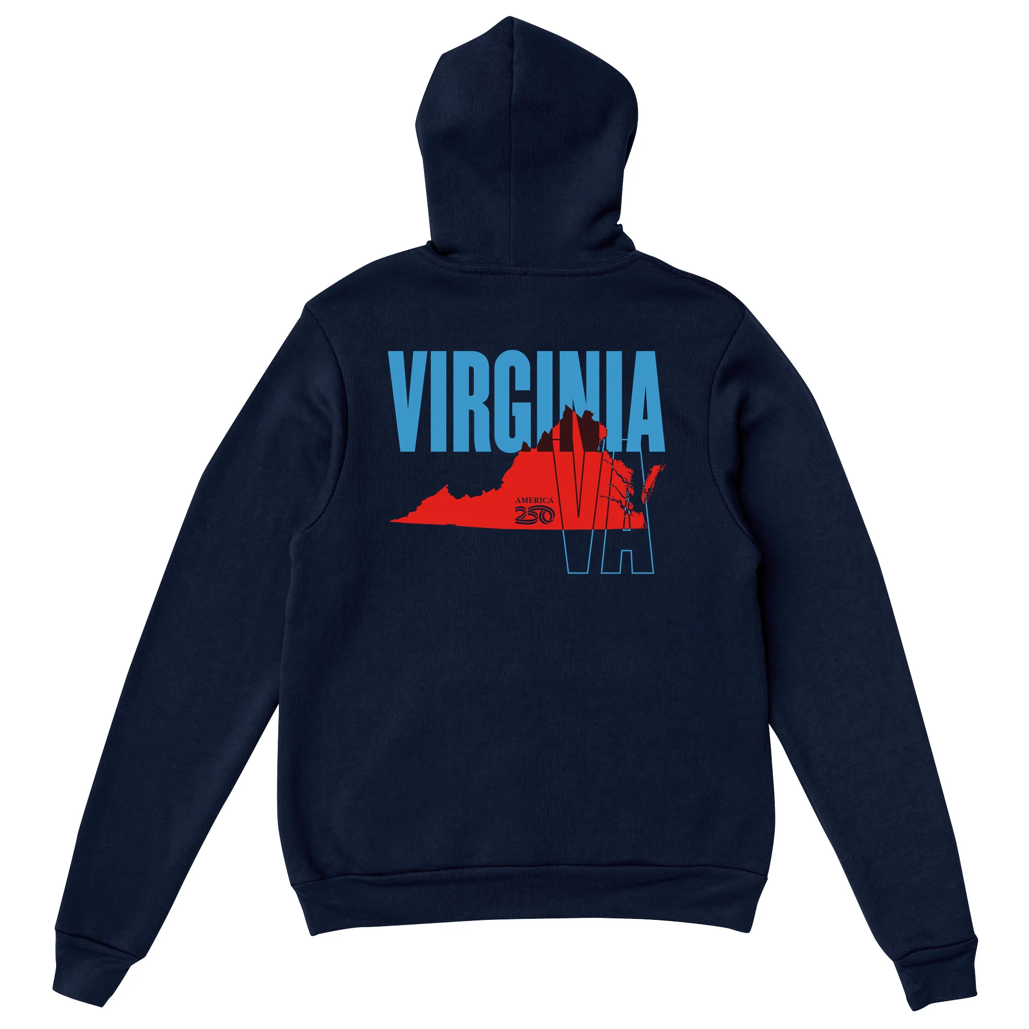 Official America250 Virginia Unisex Hoodie