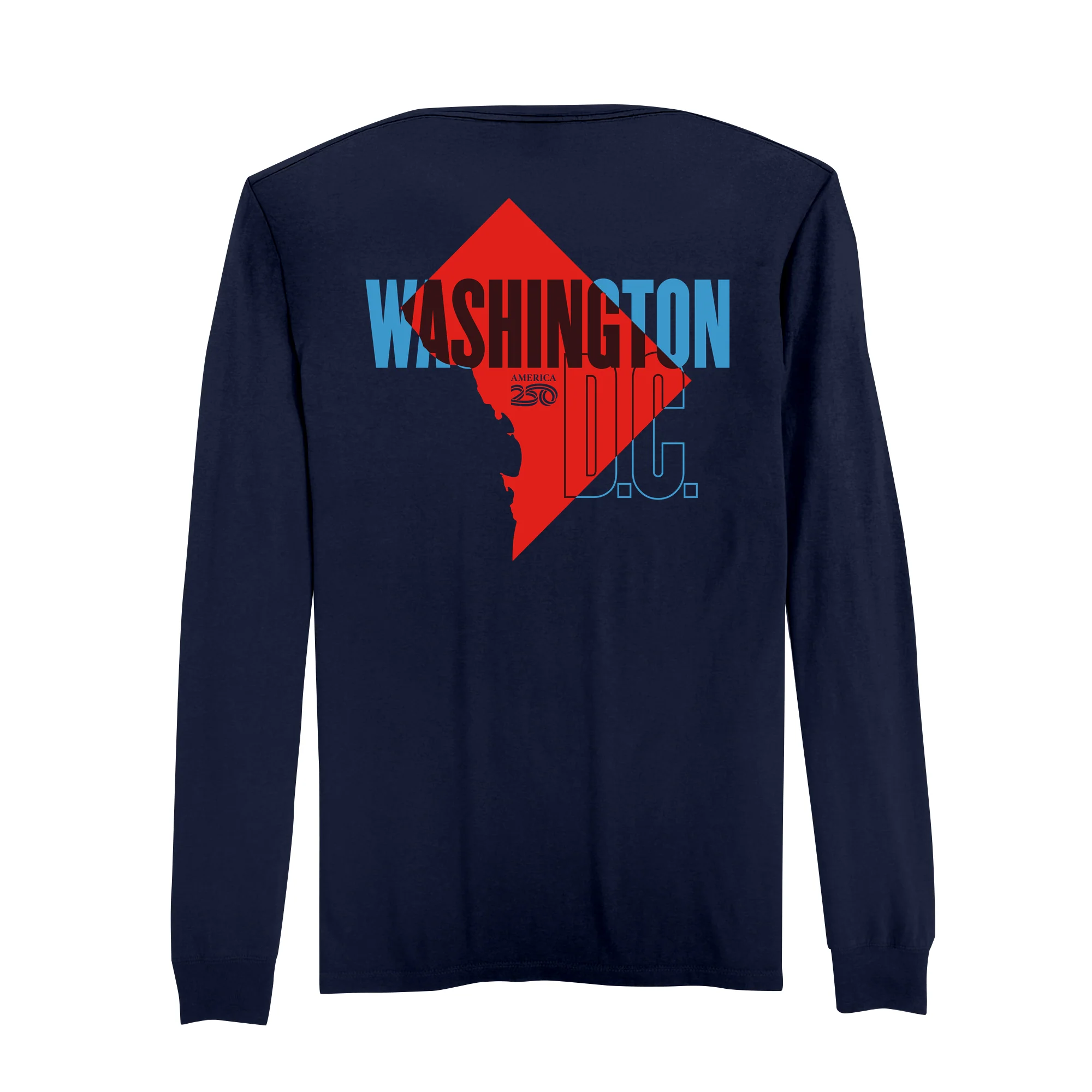 Official America250 Washington DC Men's Long Sleeve T-Shirt