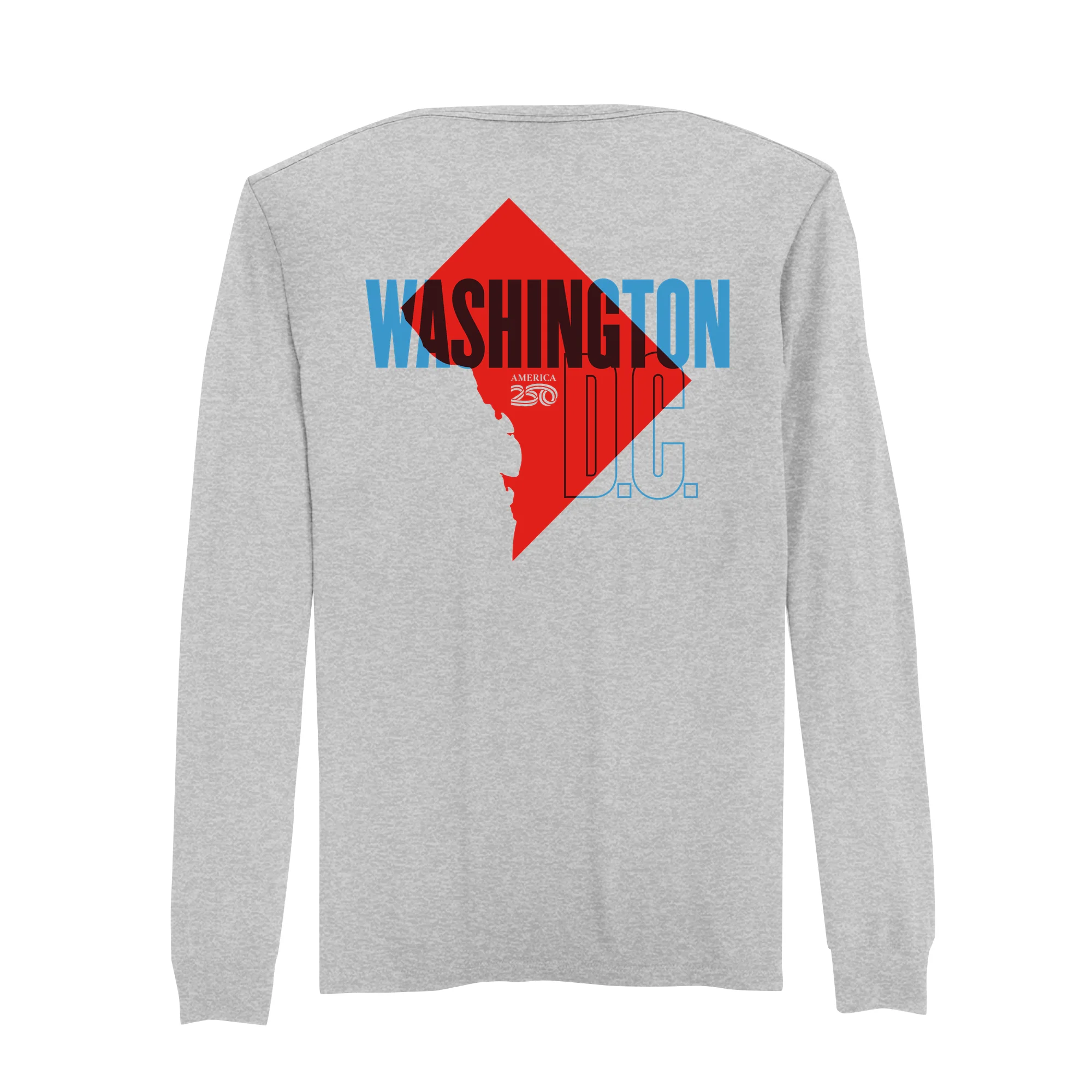 Official America250 Washington DC Men's Long Sleeve T-Shirt - Image 3