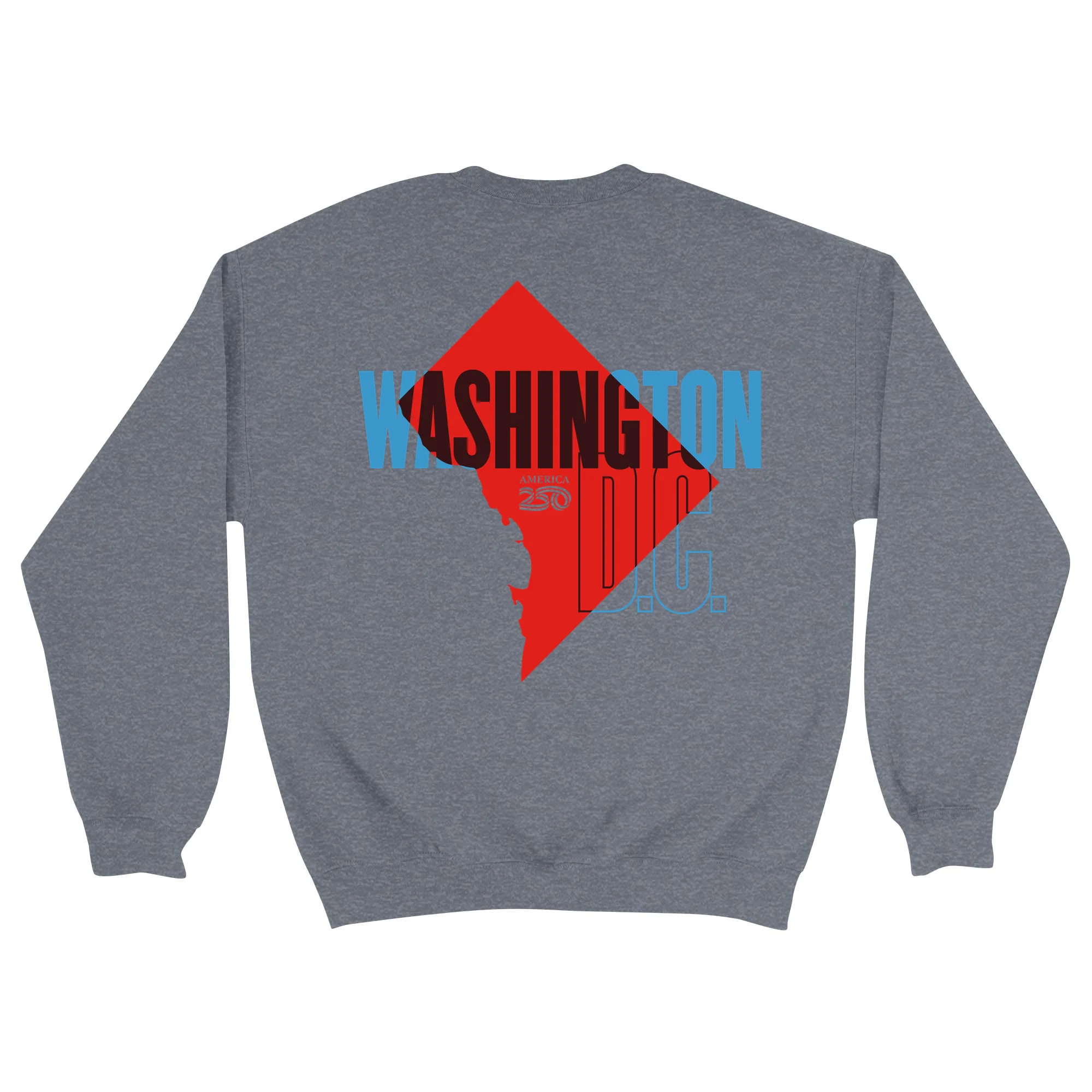 Official America250 Washington DC Unisex Crewneck Sweatshirt - Image 3
