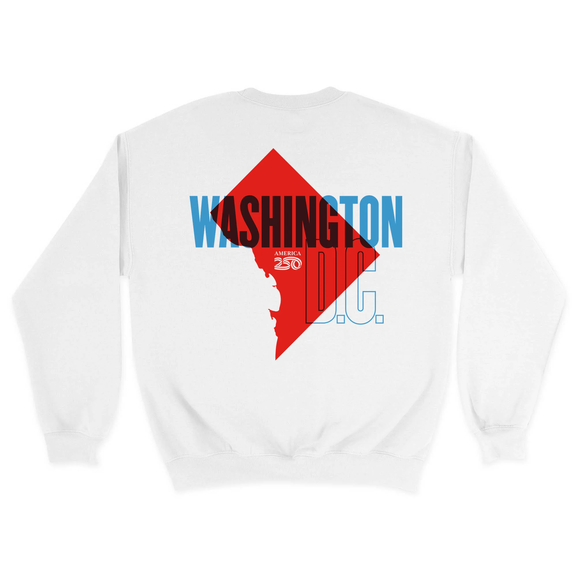 Official America250 Washington DC Unisex Crewneck Sweatshirt - Image 7
