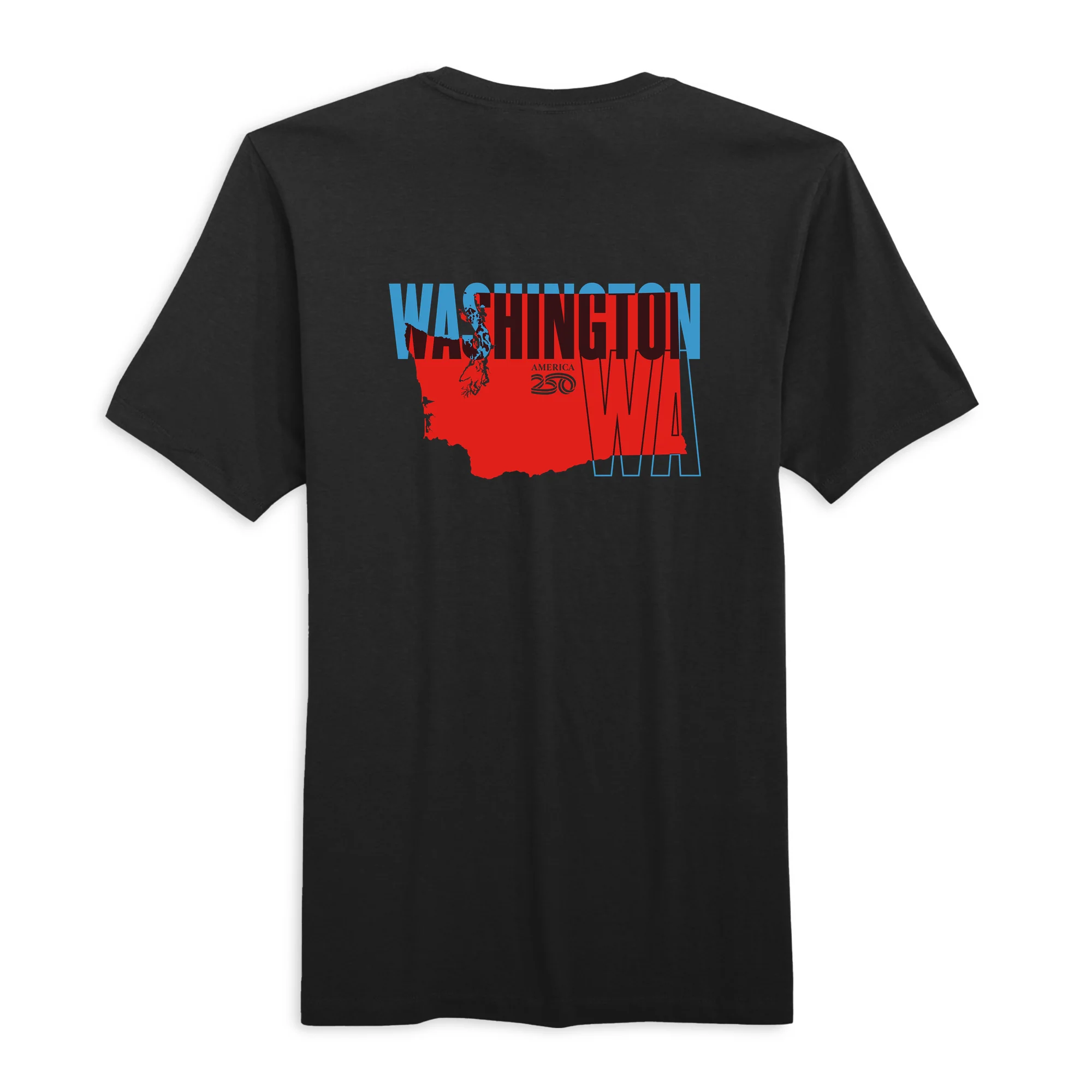 Official America250 Washington Men's T-Shirt - Image 3