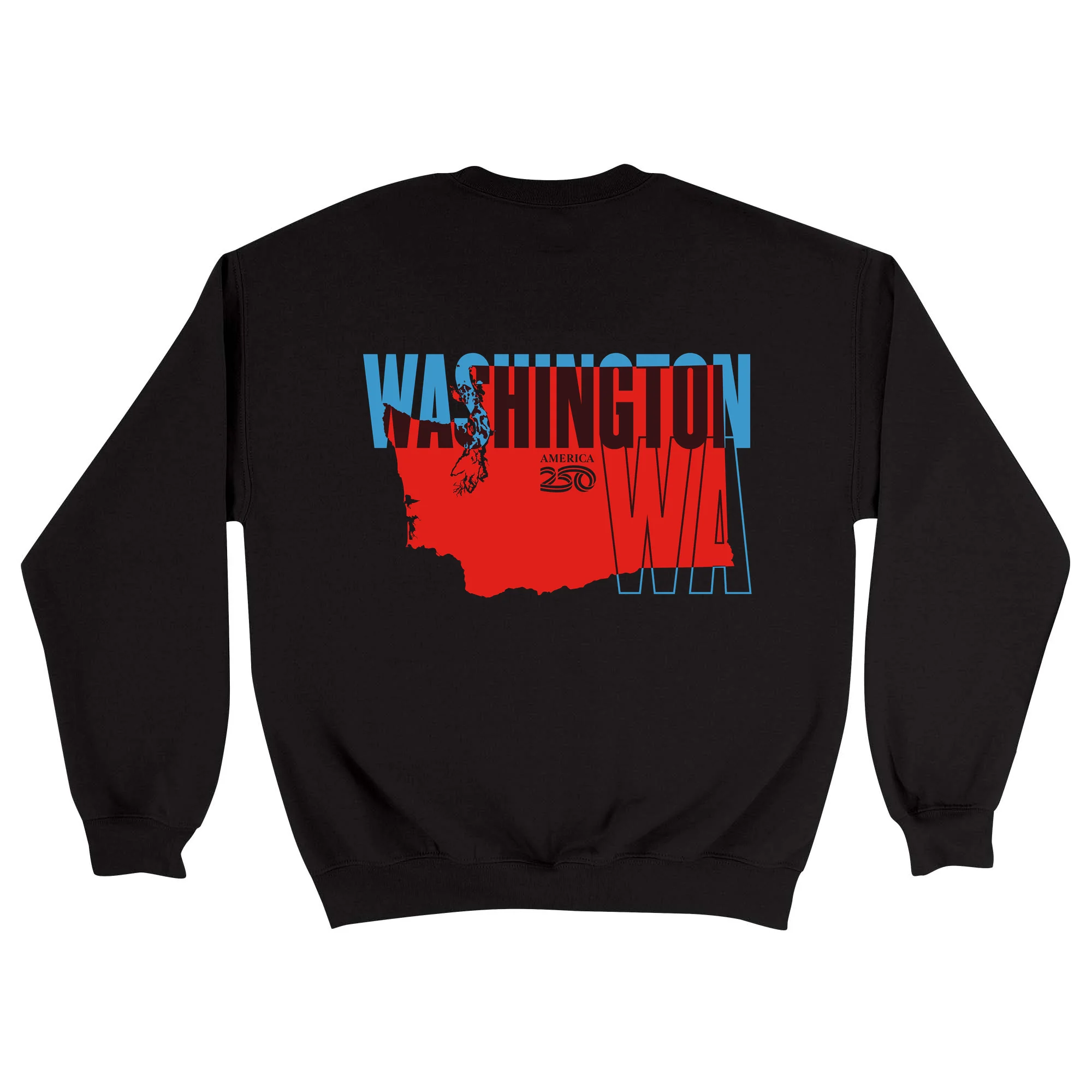 Official America250 Washington Unisex Crewneck Sweatshirt - Image 5