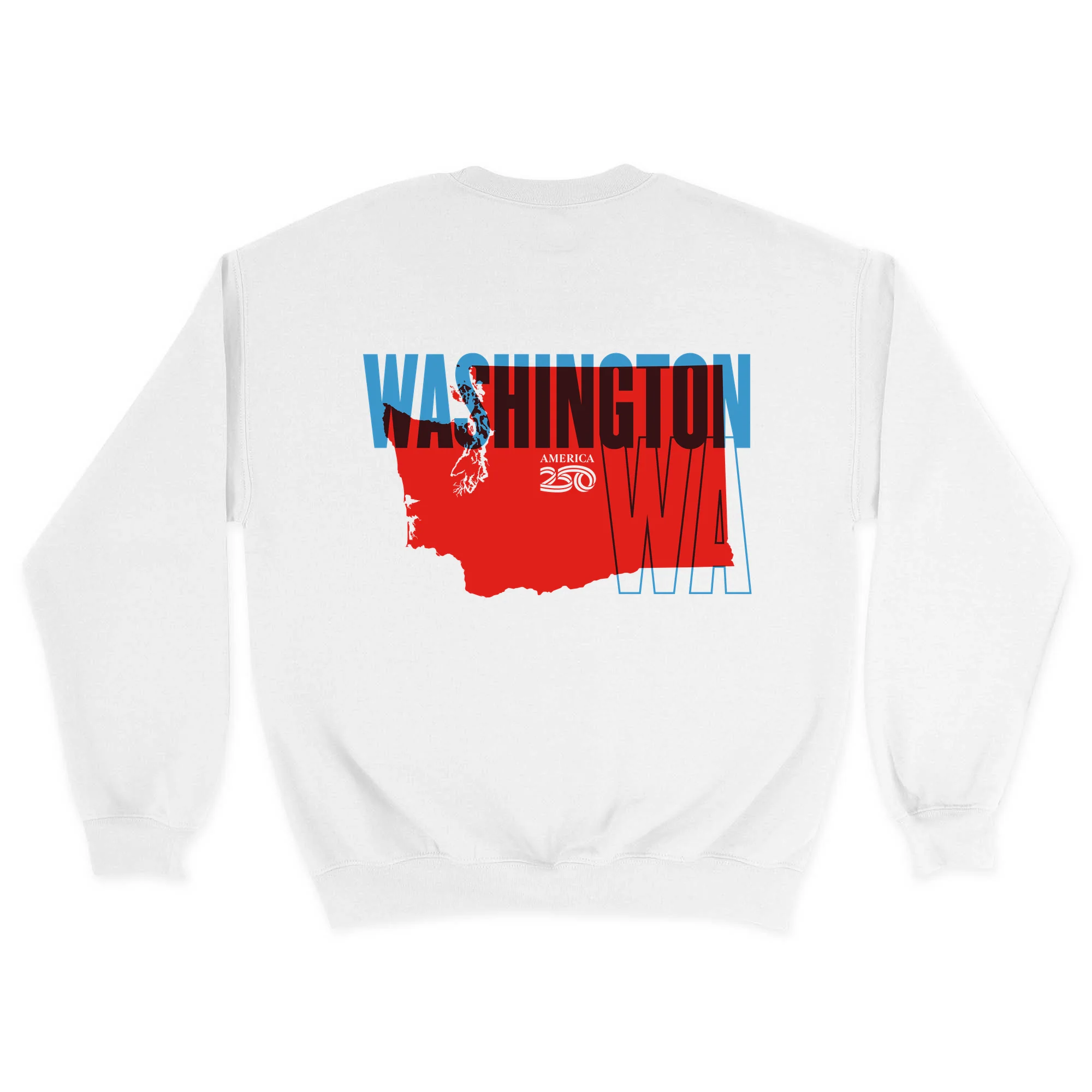 Official America250 Washington Unisex Crewneck Sweatshirt - Image 7