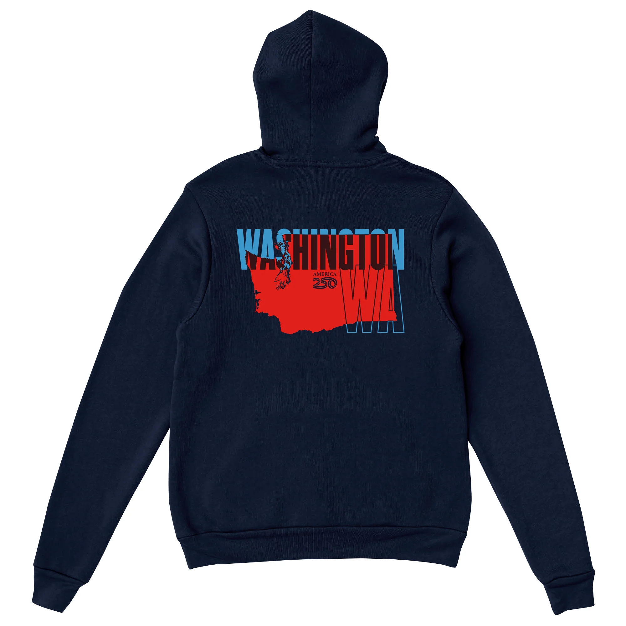 Official America250 Washington Unisex Hoodie