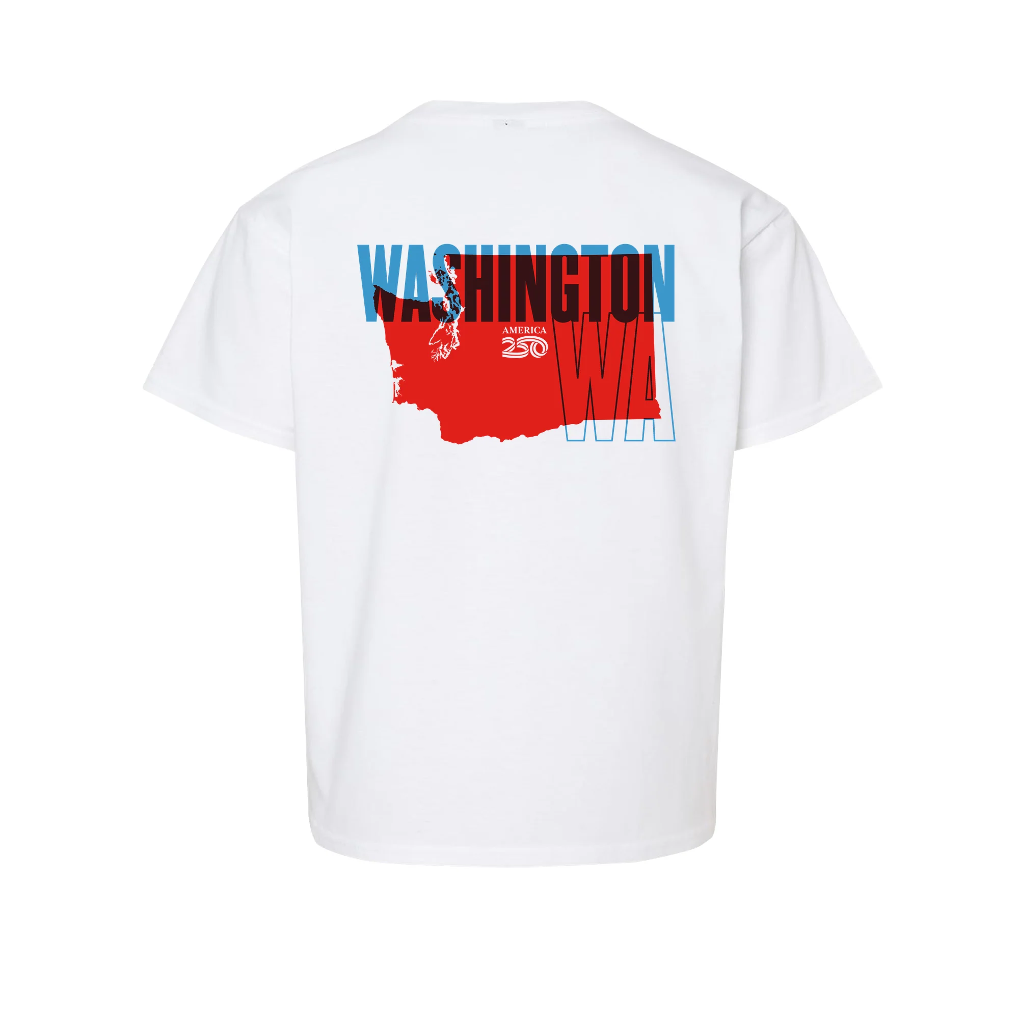 Official America250 Washington Youth T-Shirt - Image 3