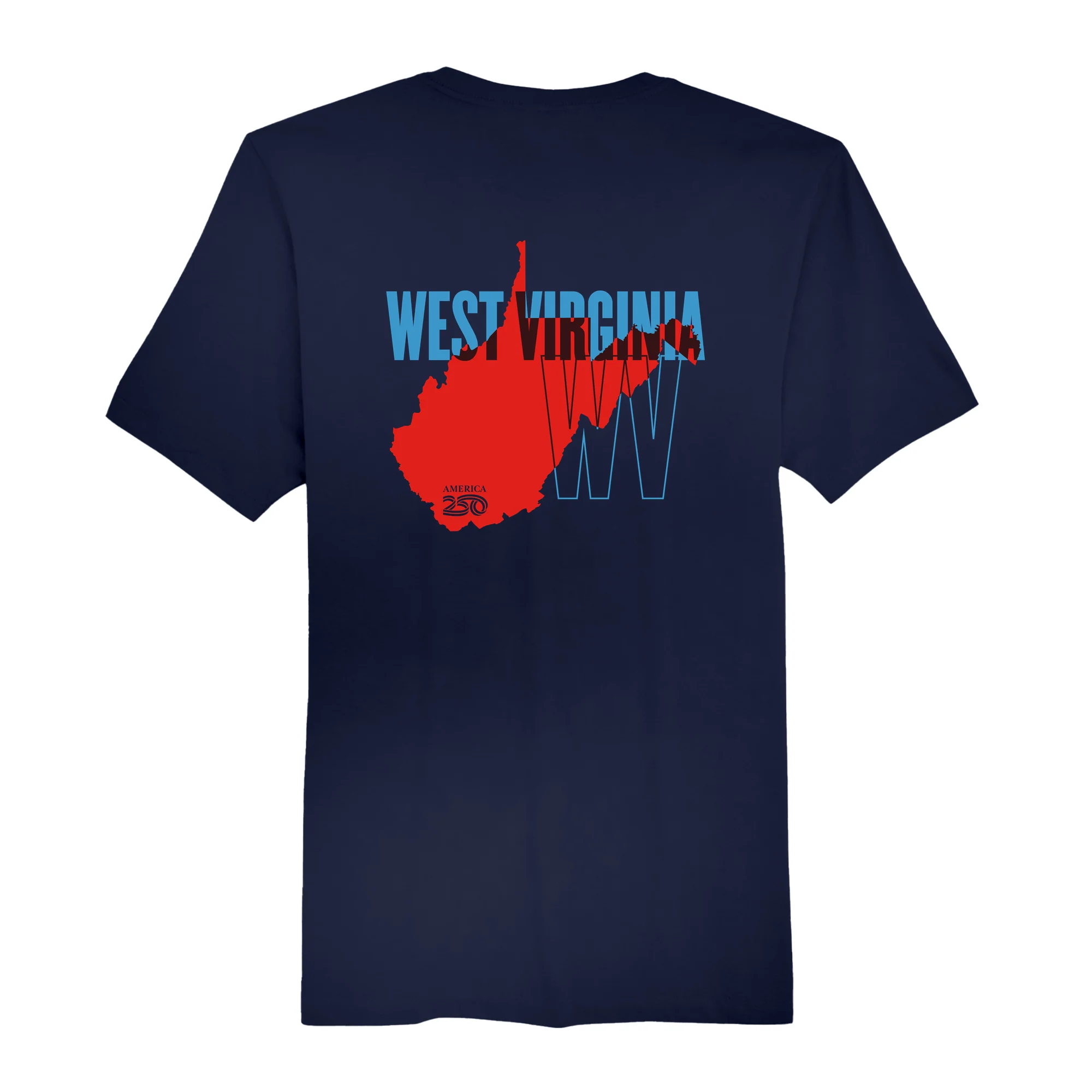 Official America250 West Virginia Men's T-Shirt