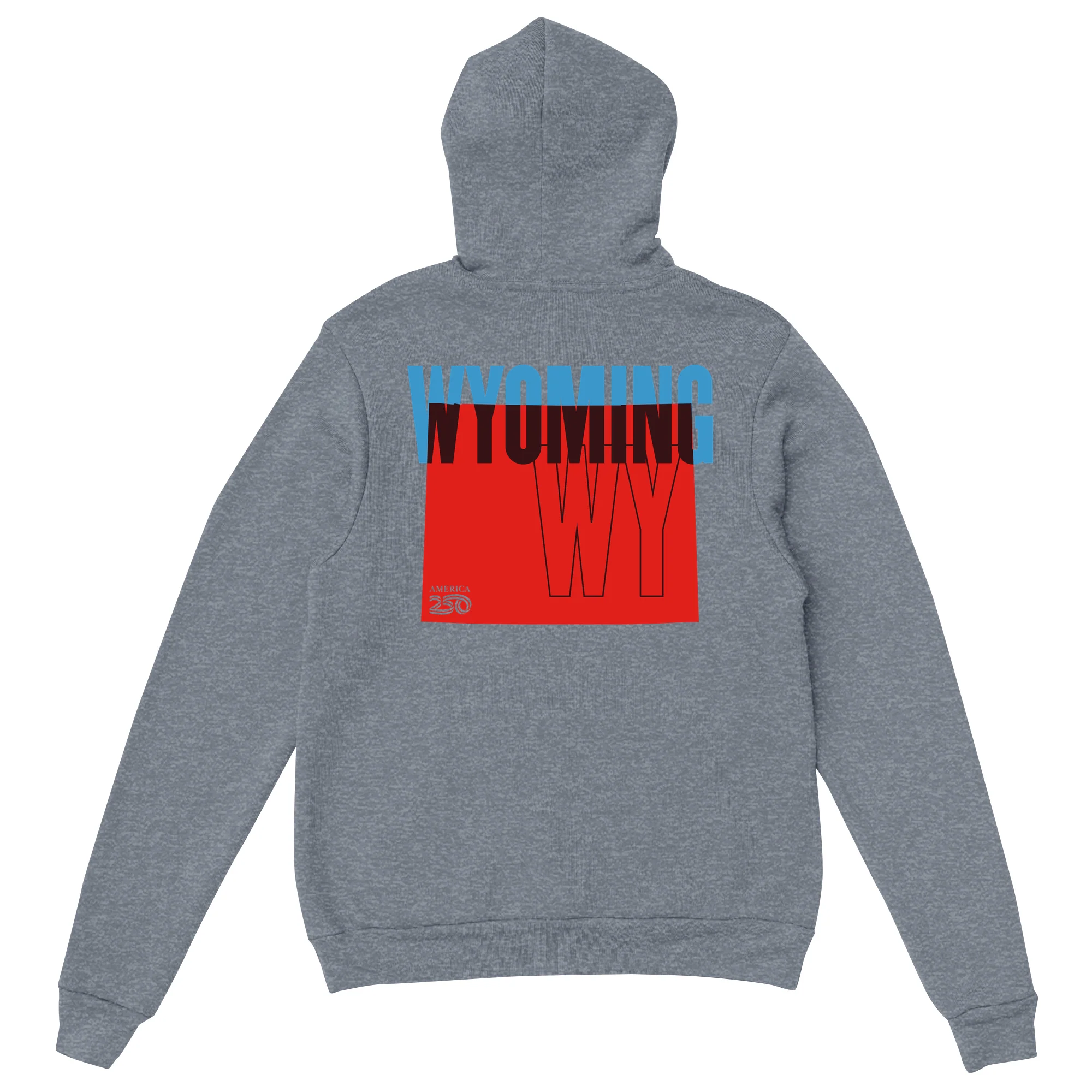 Official America250 Wyoming Unisex Hoodie - Image 3
