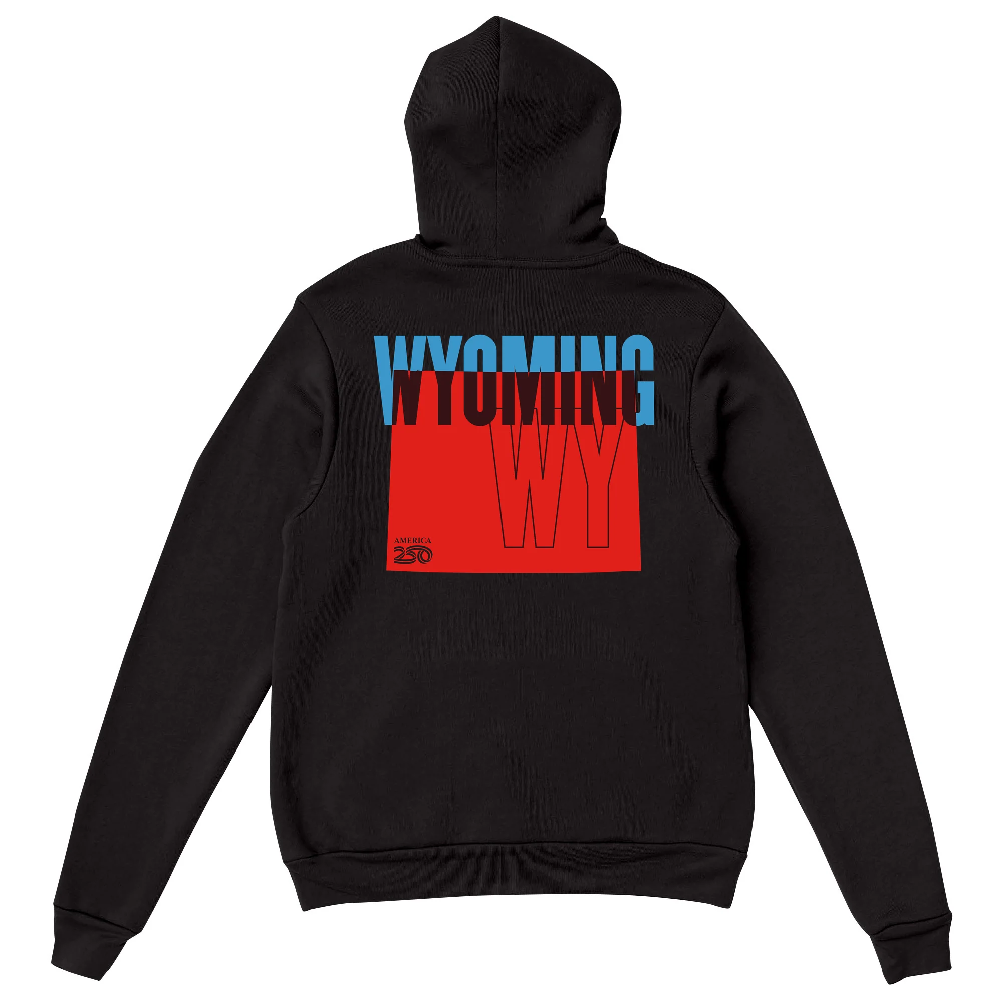 Official America250 Wyoming Unisex Hoodie - Image 5