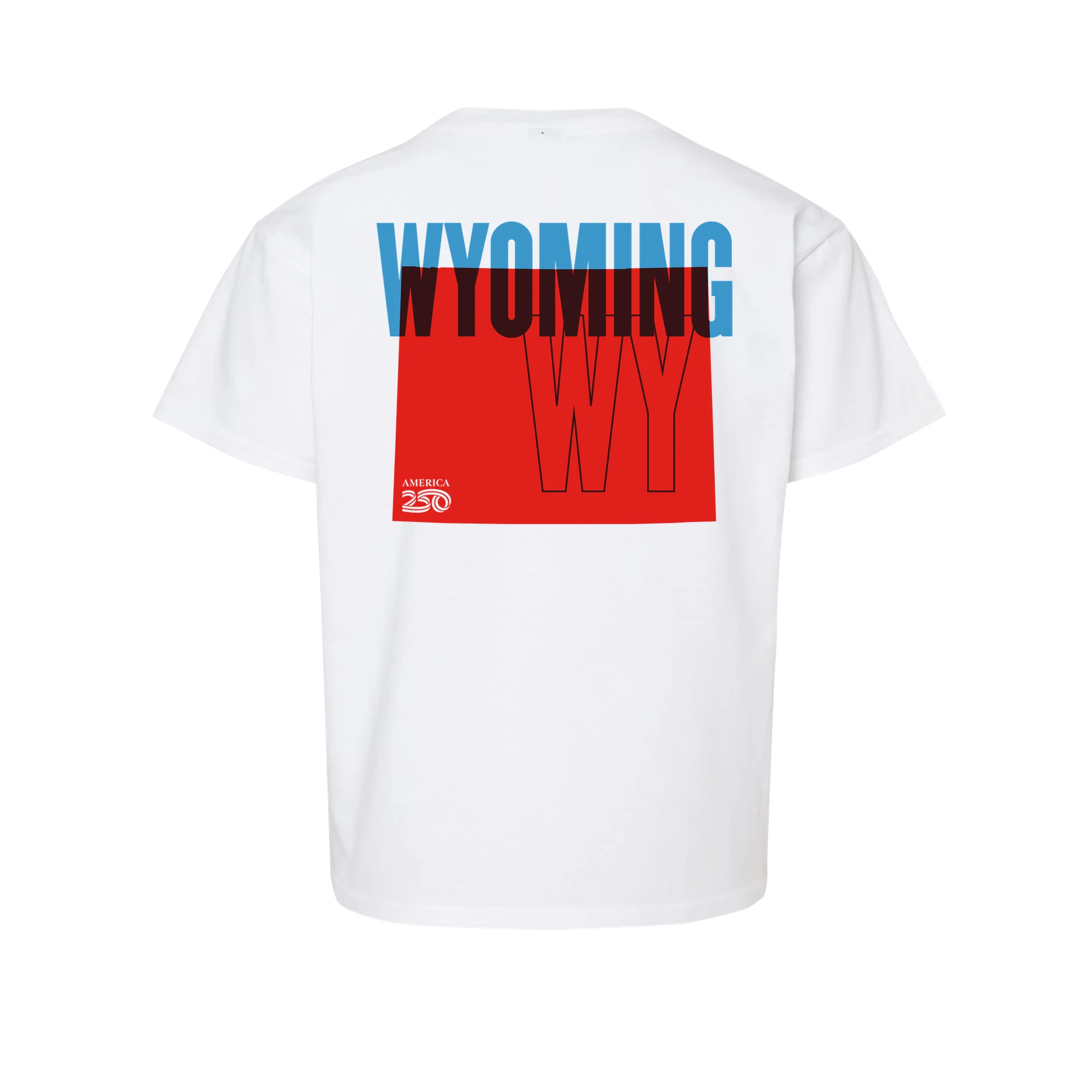 Official America250 Wyoming Youth T-Shirt - Image 3