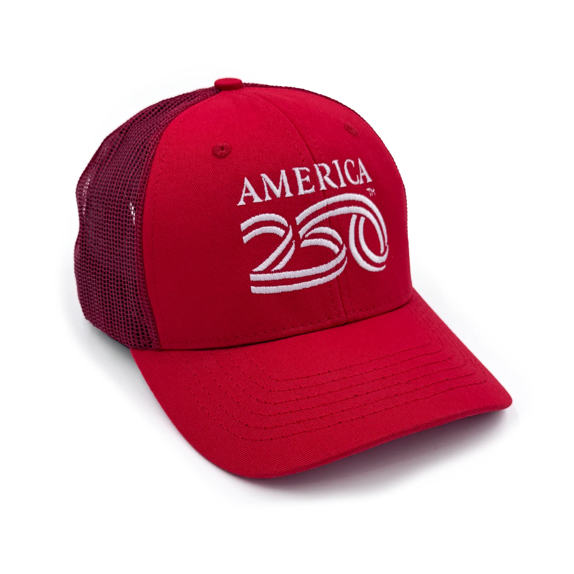 America250 Official Structured Mesh Snap Back Hat - Image 3