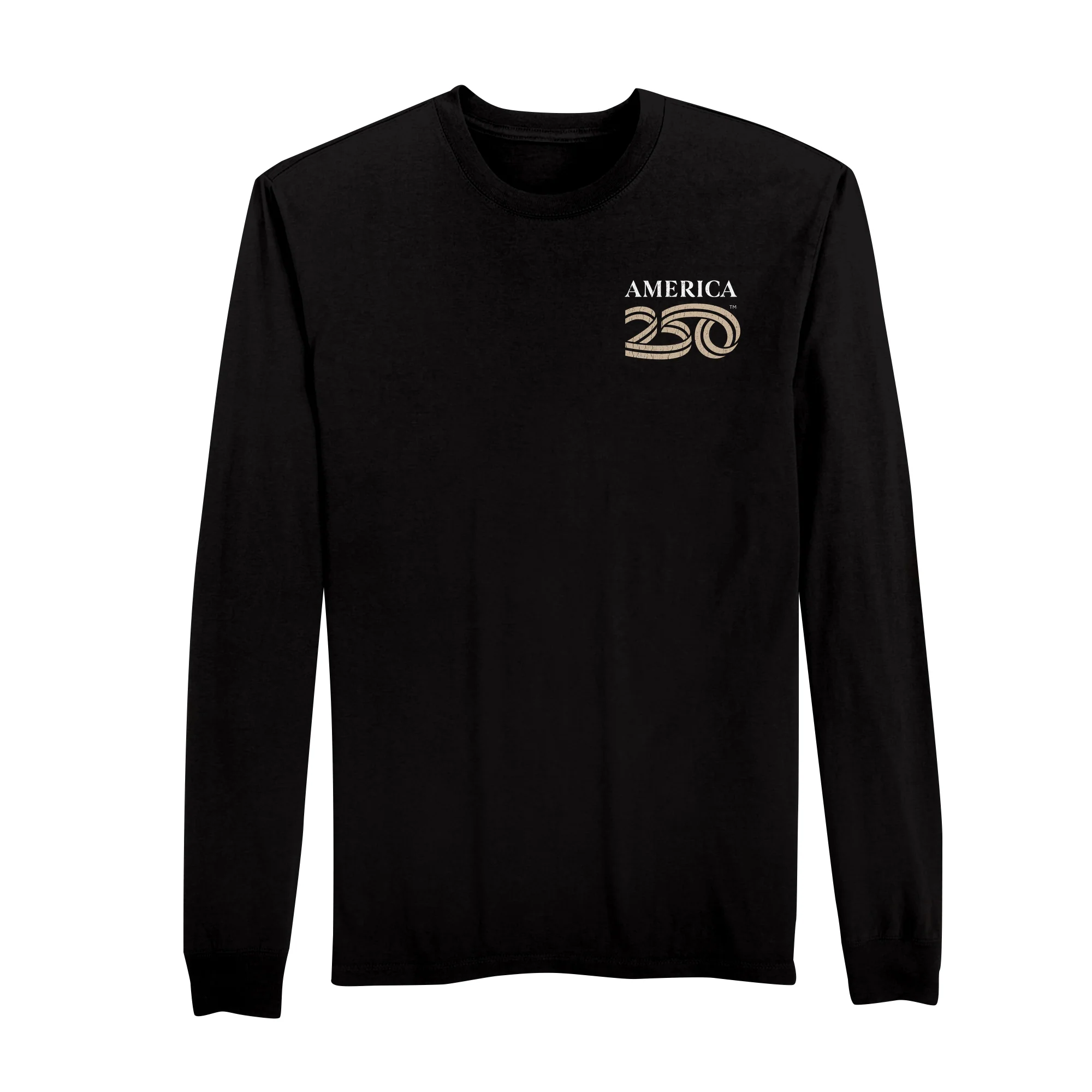 America250 Thunder Men's Long Sleeve T-Shirt - Image 2