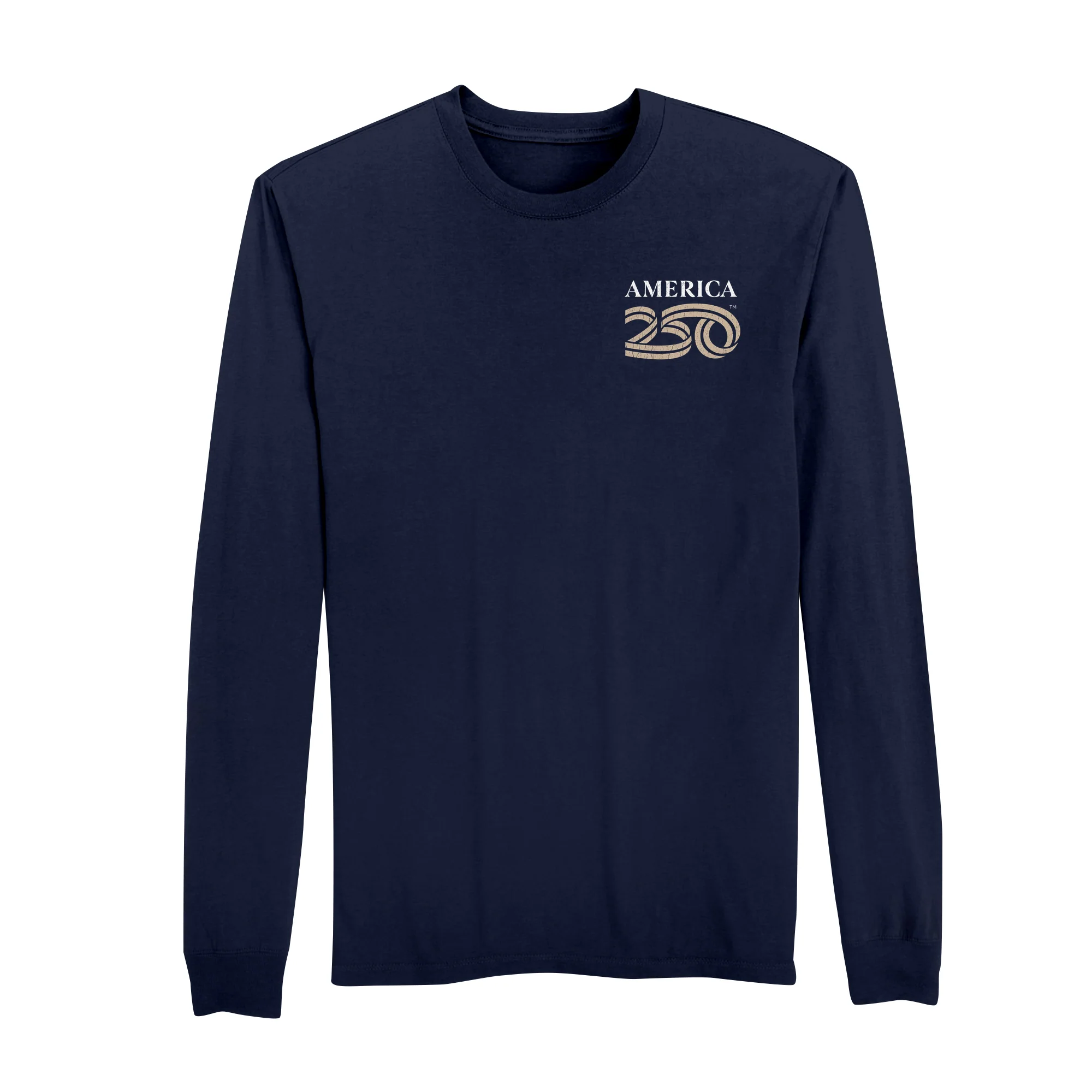 America250 Thunder Men's Long Sleeve T-Shirt - Image 4