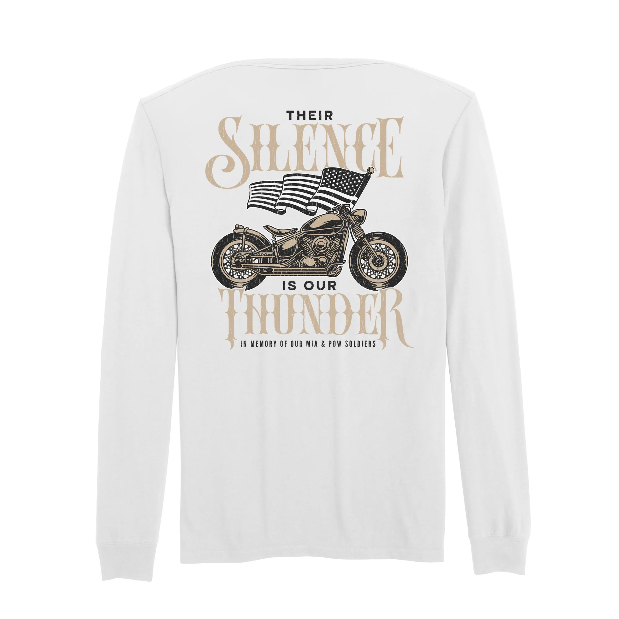 America250 Thunder Men's Long Sleeve T-Shirt - Image 5