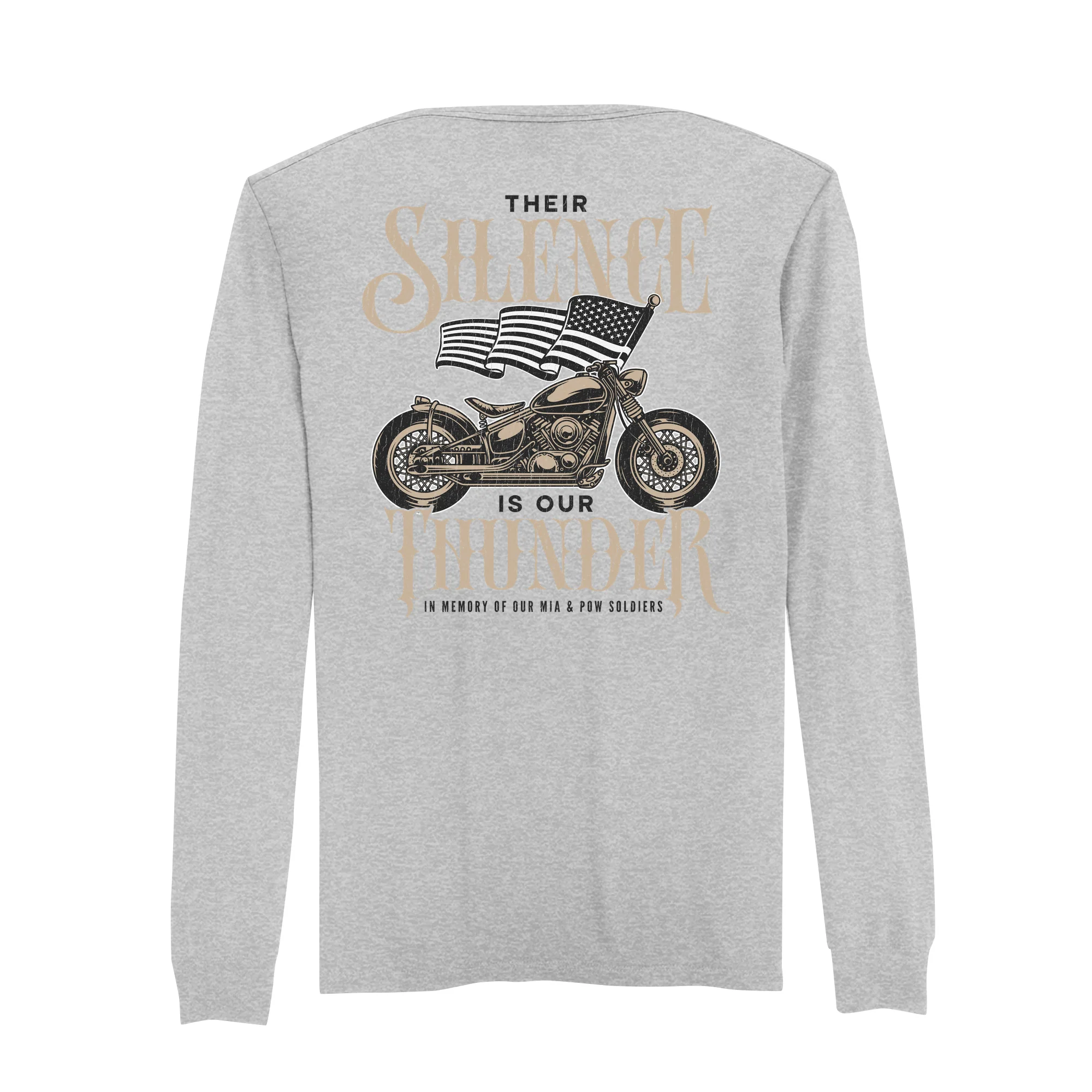 America250 Thunder Men's Long Sleeve T-Shirt - Image 7