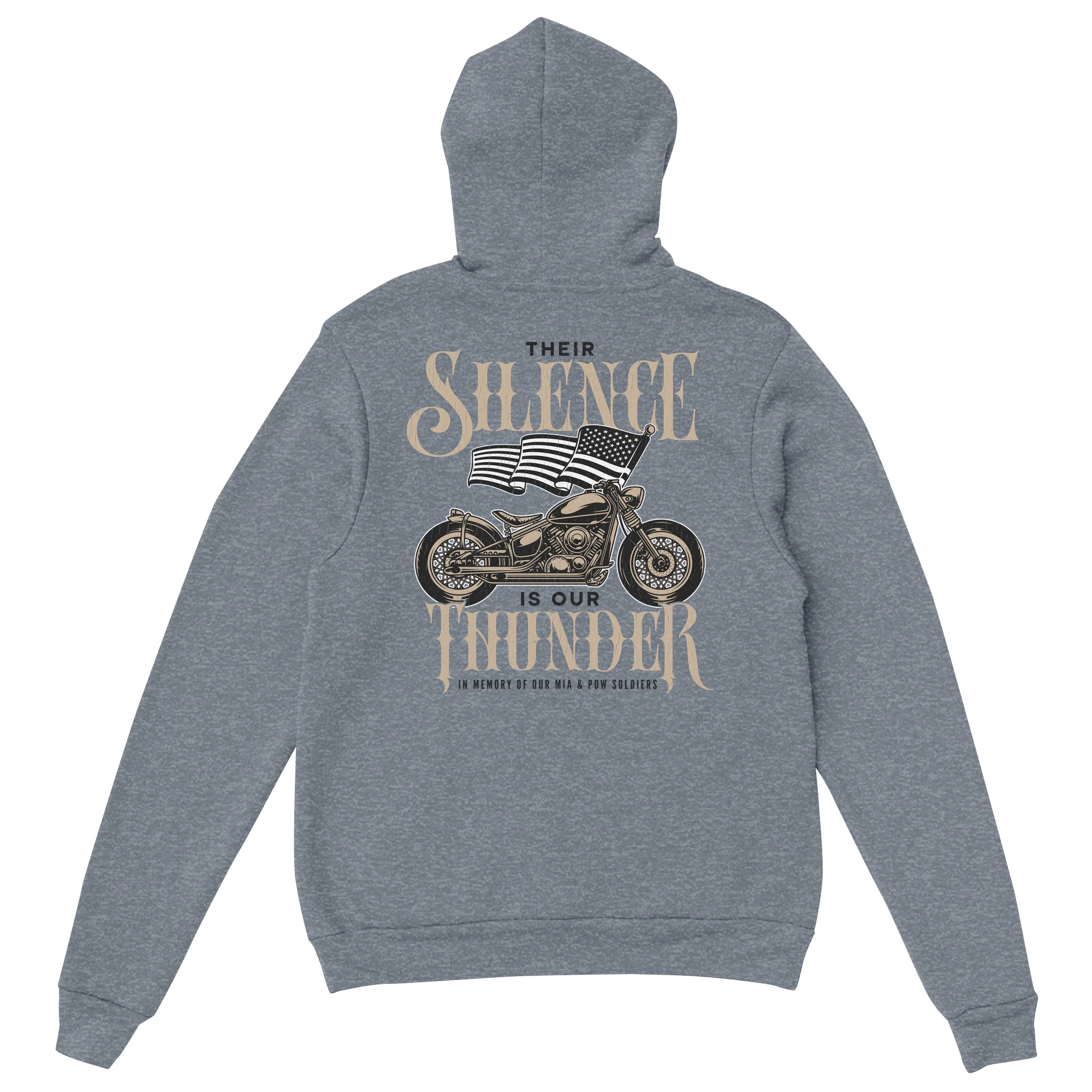 America250 Thunder Unisex Pullover Hoodie - Image 7