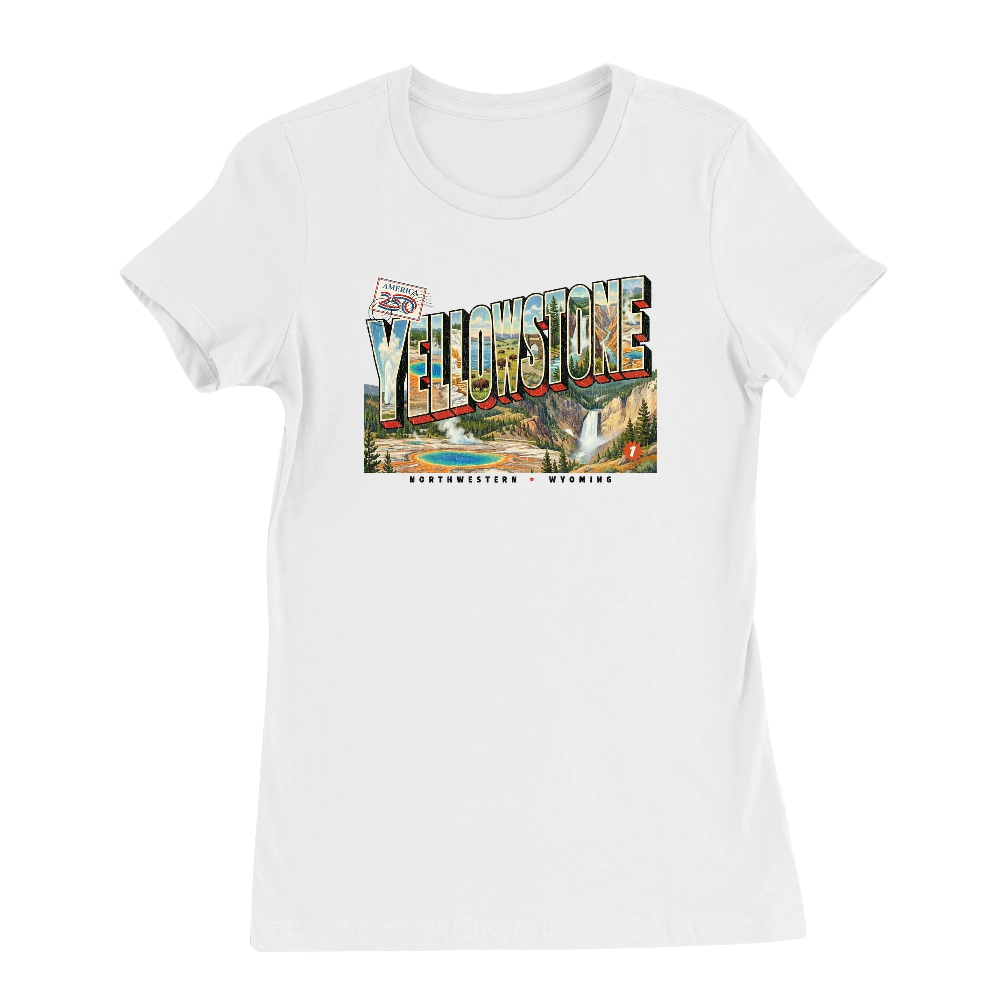 America250 Yellowstone Women's T-Shirt - Image 3