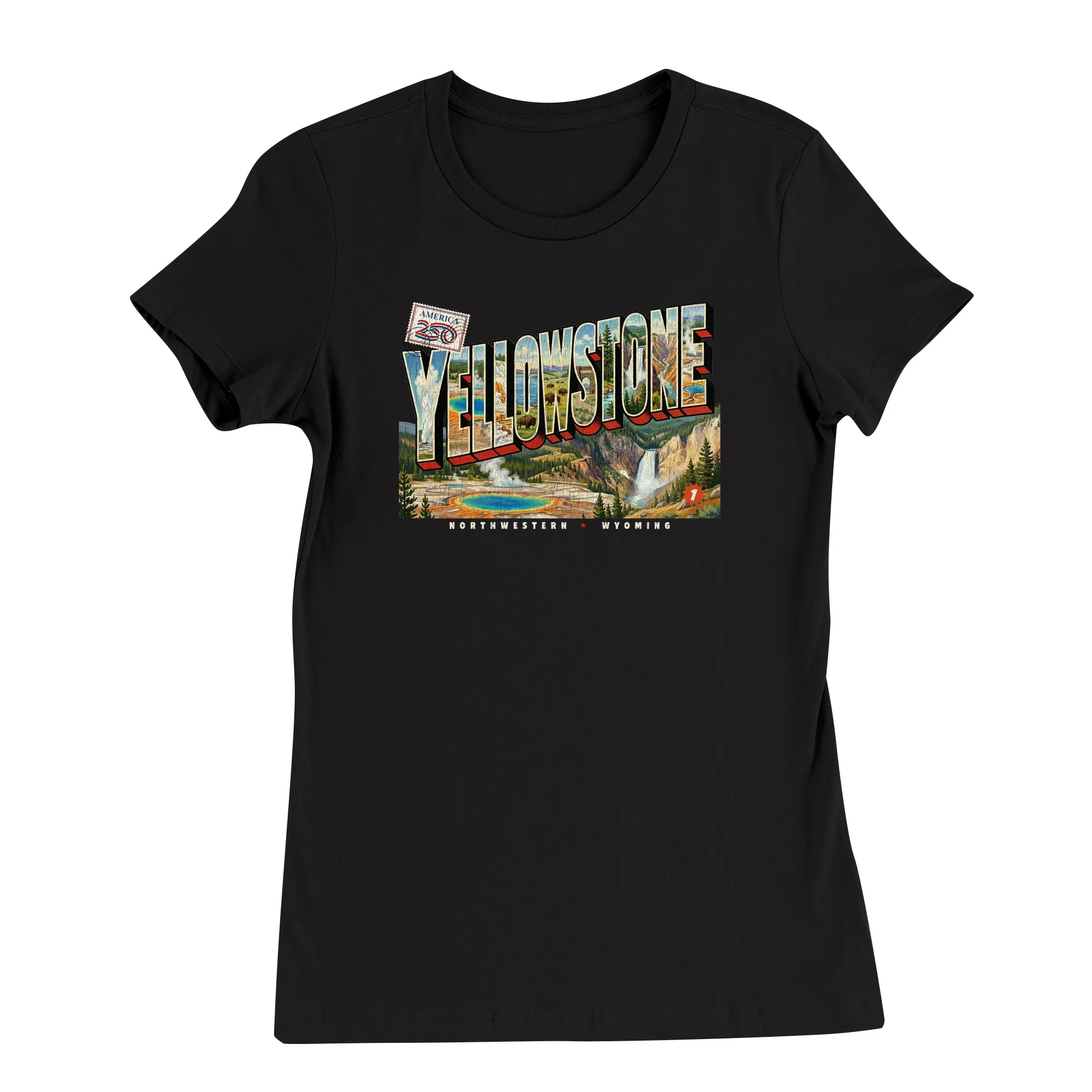 America250 Yellowstone Women's T-Shirt - Image 5