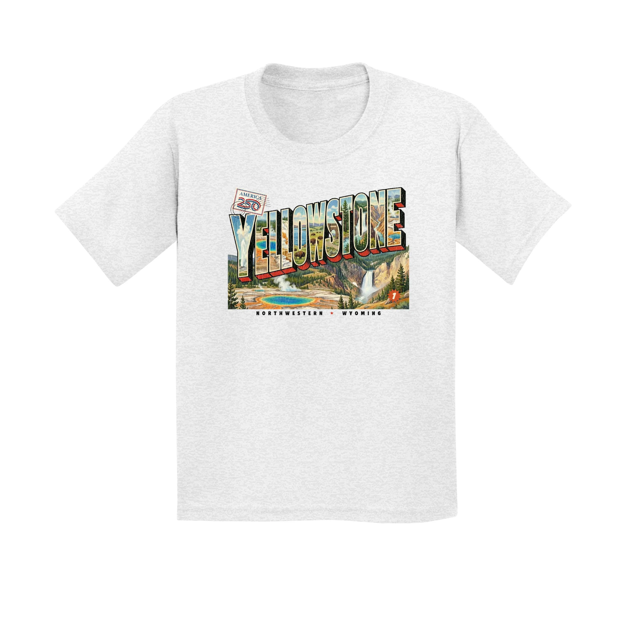 America250 Yellowstone Youth T-Shirt - Image 5