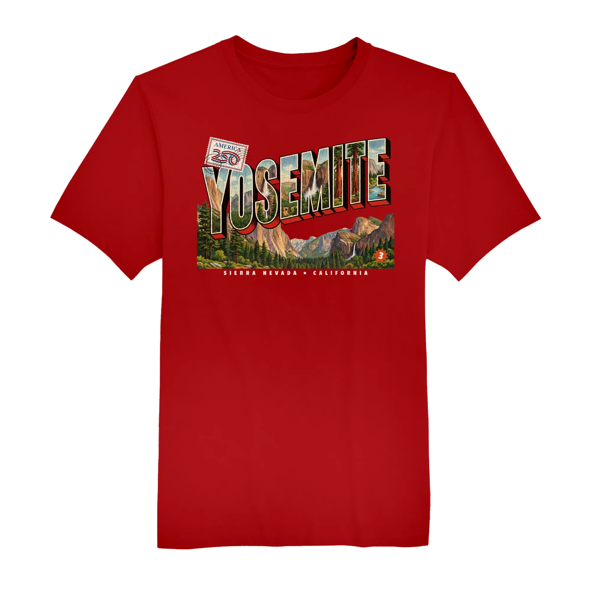 America250 Yosemite Men's T-Shirt - Image 7