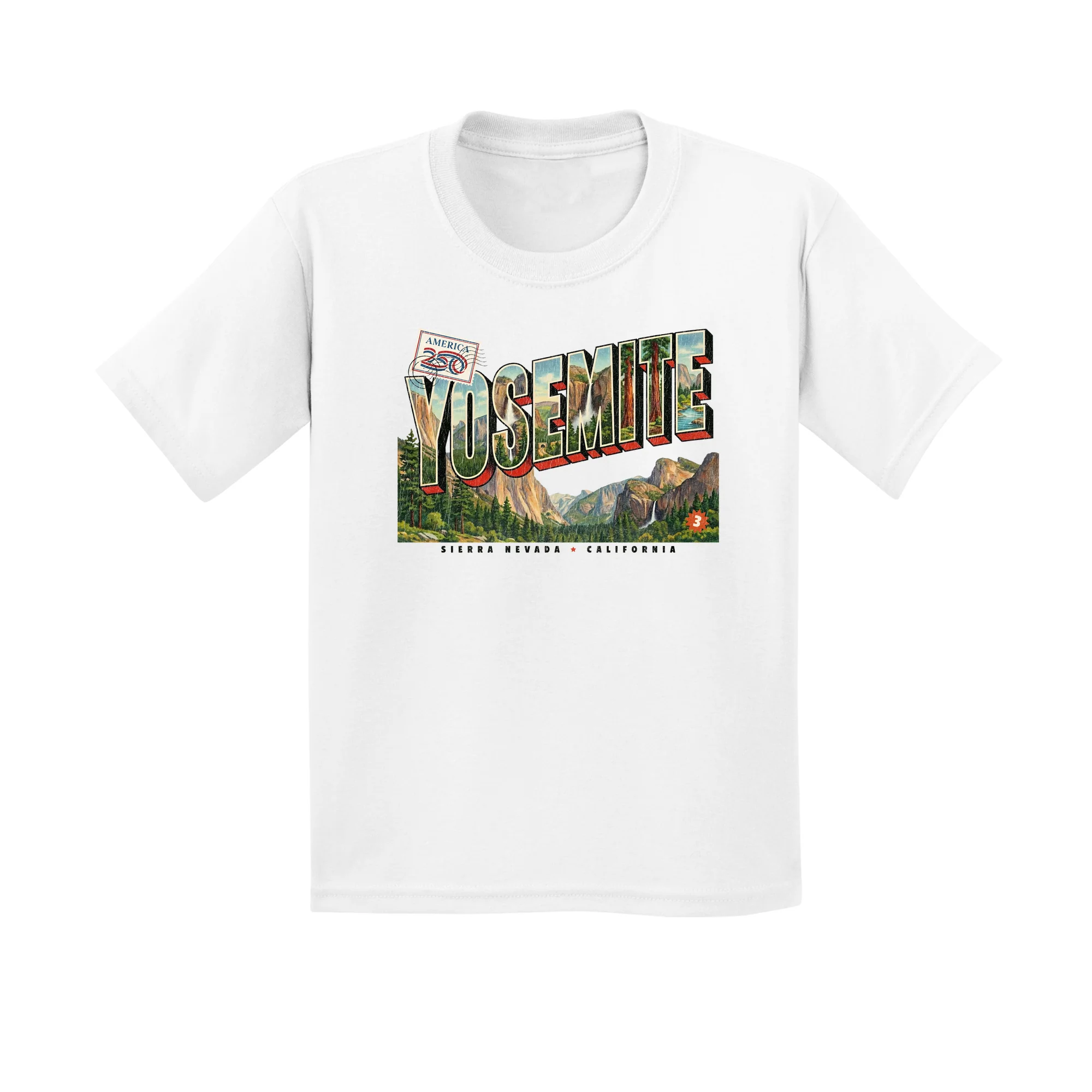 America250 Yosemite Youth T-Shirt - Image 3