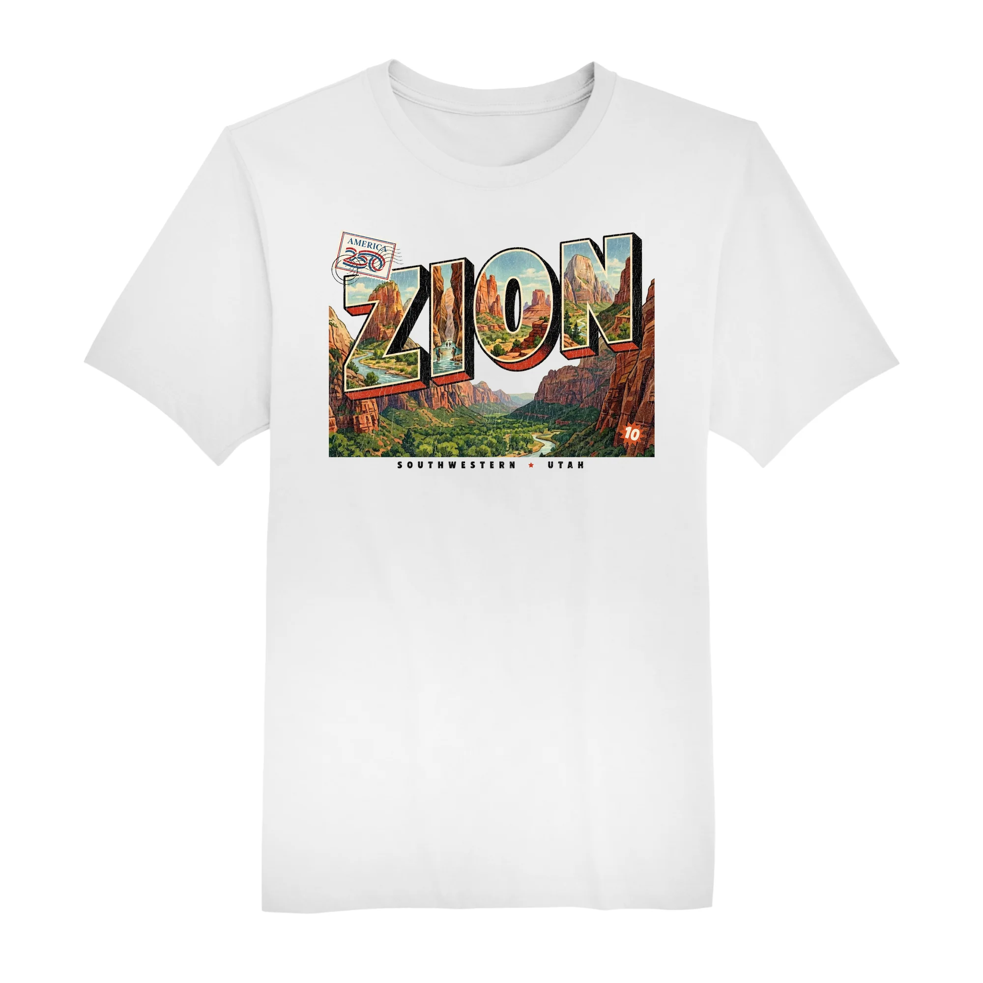 America250 Zion Men's T-Shirt - Image 3