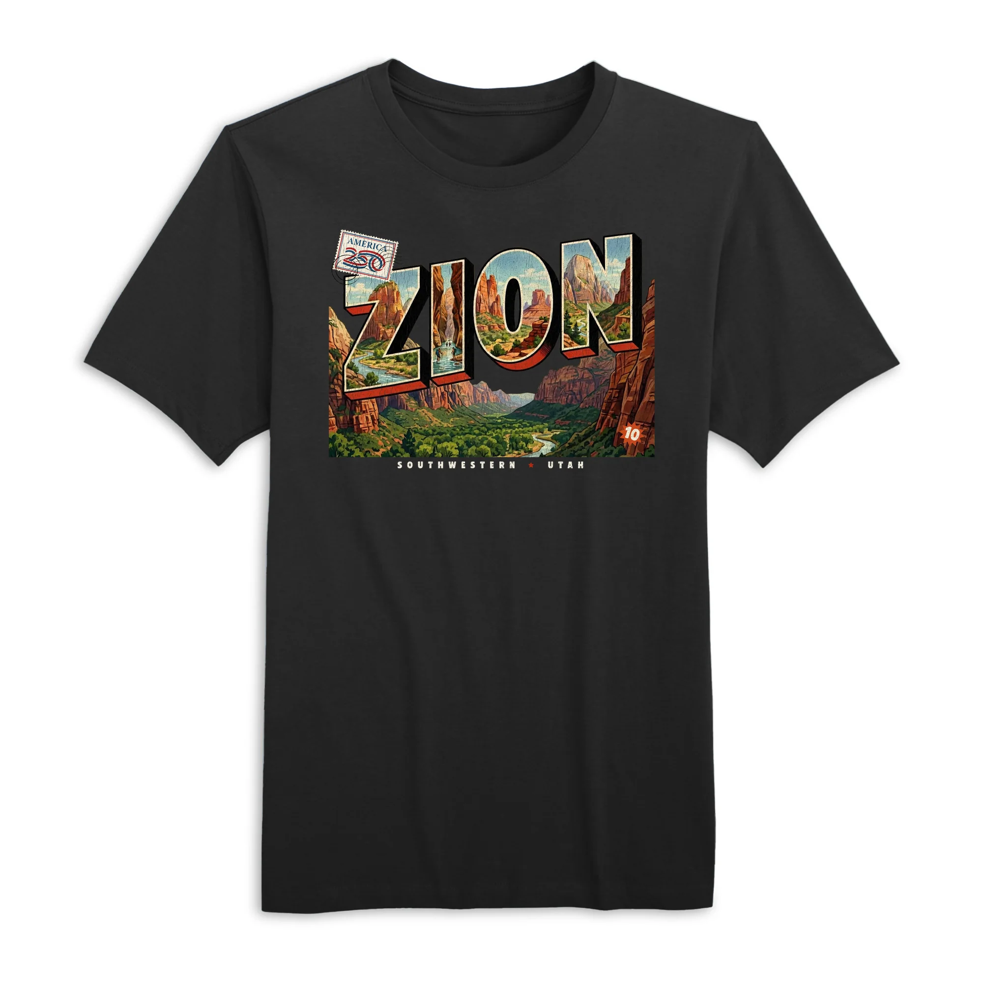America250 Zion Men's T-Shirt - Image 5