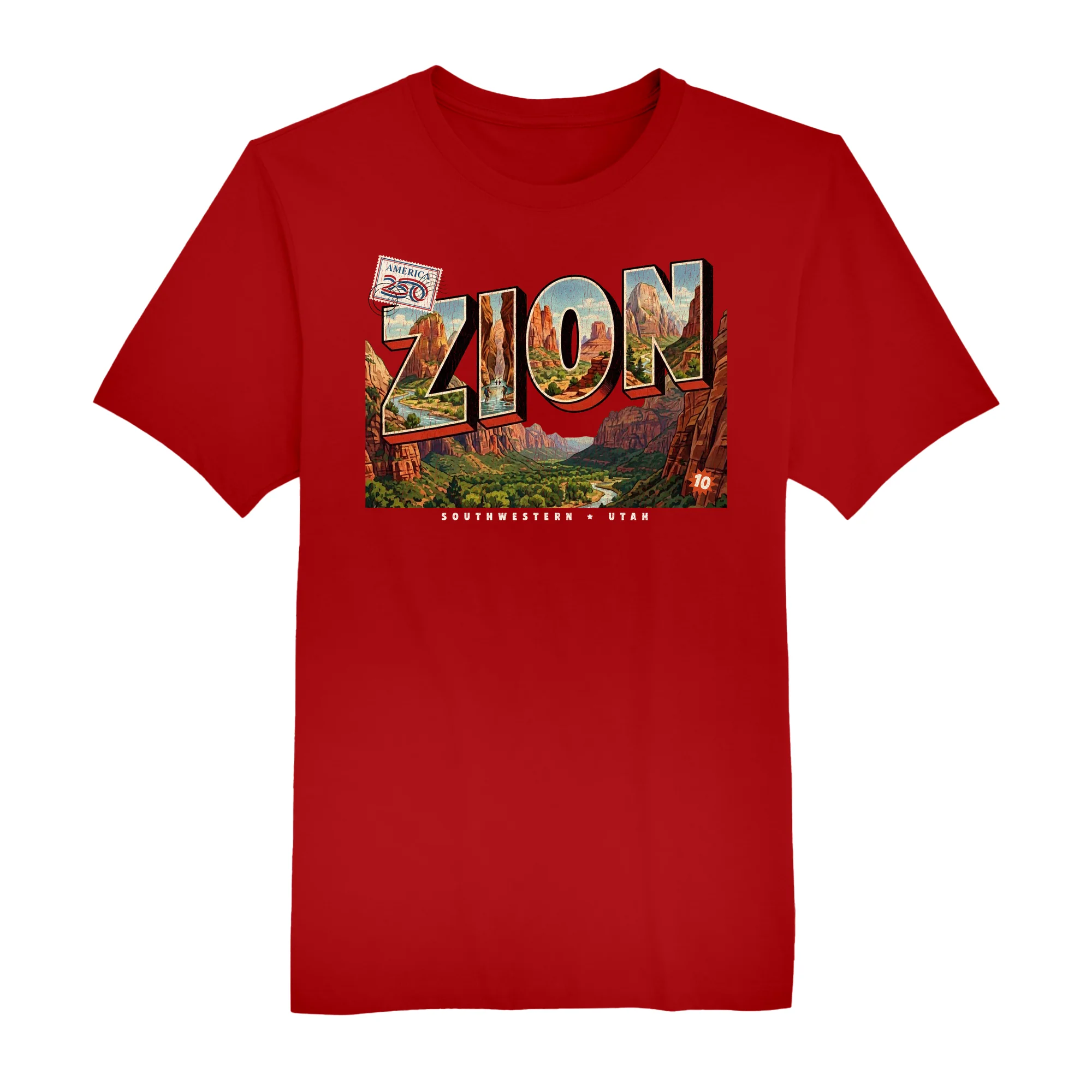 America250 Zion Men's T-Shirt - Image 7