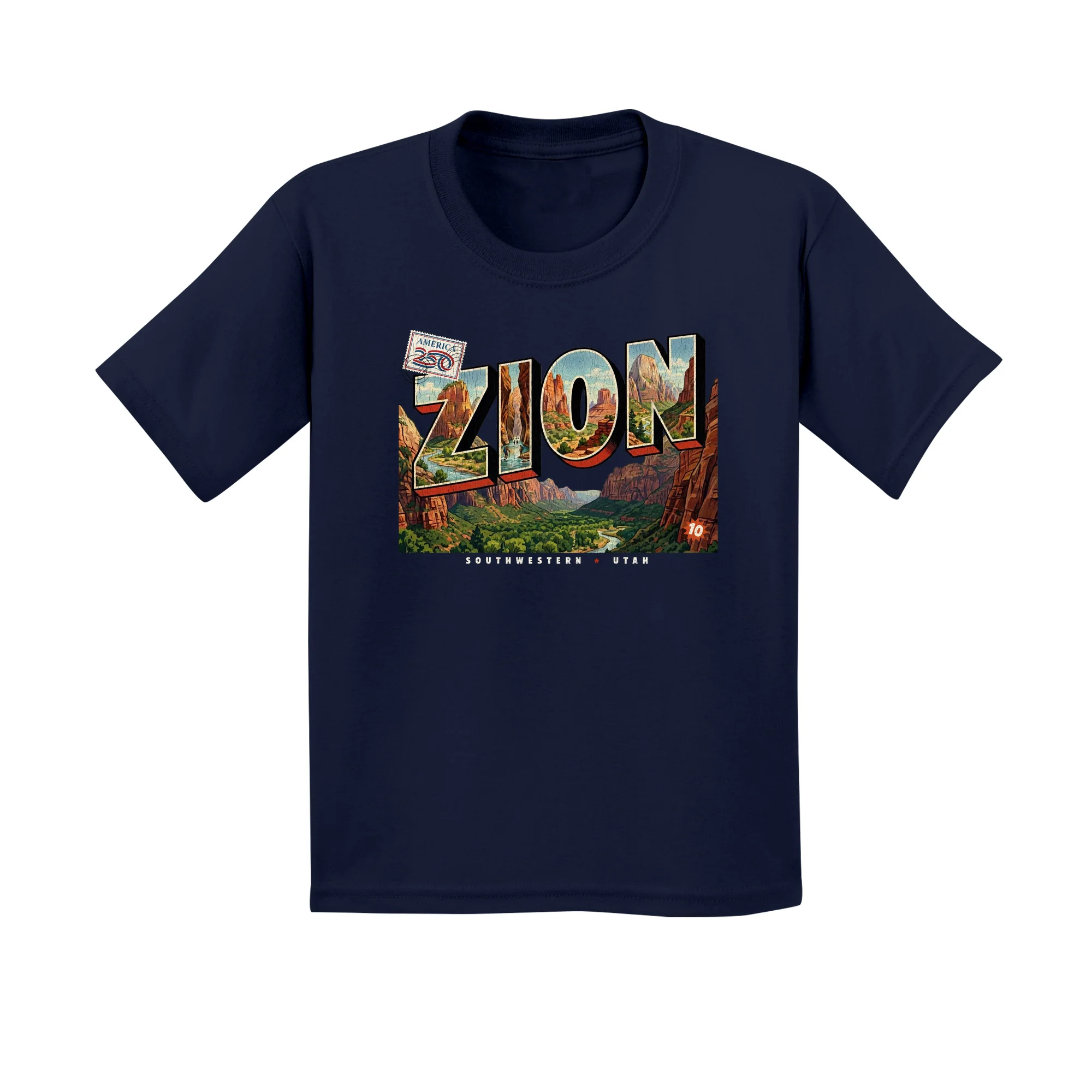 America250 Zion Youth T-Shirt