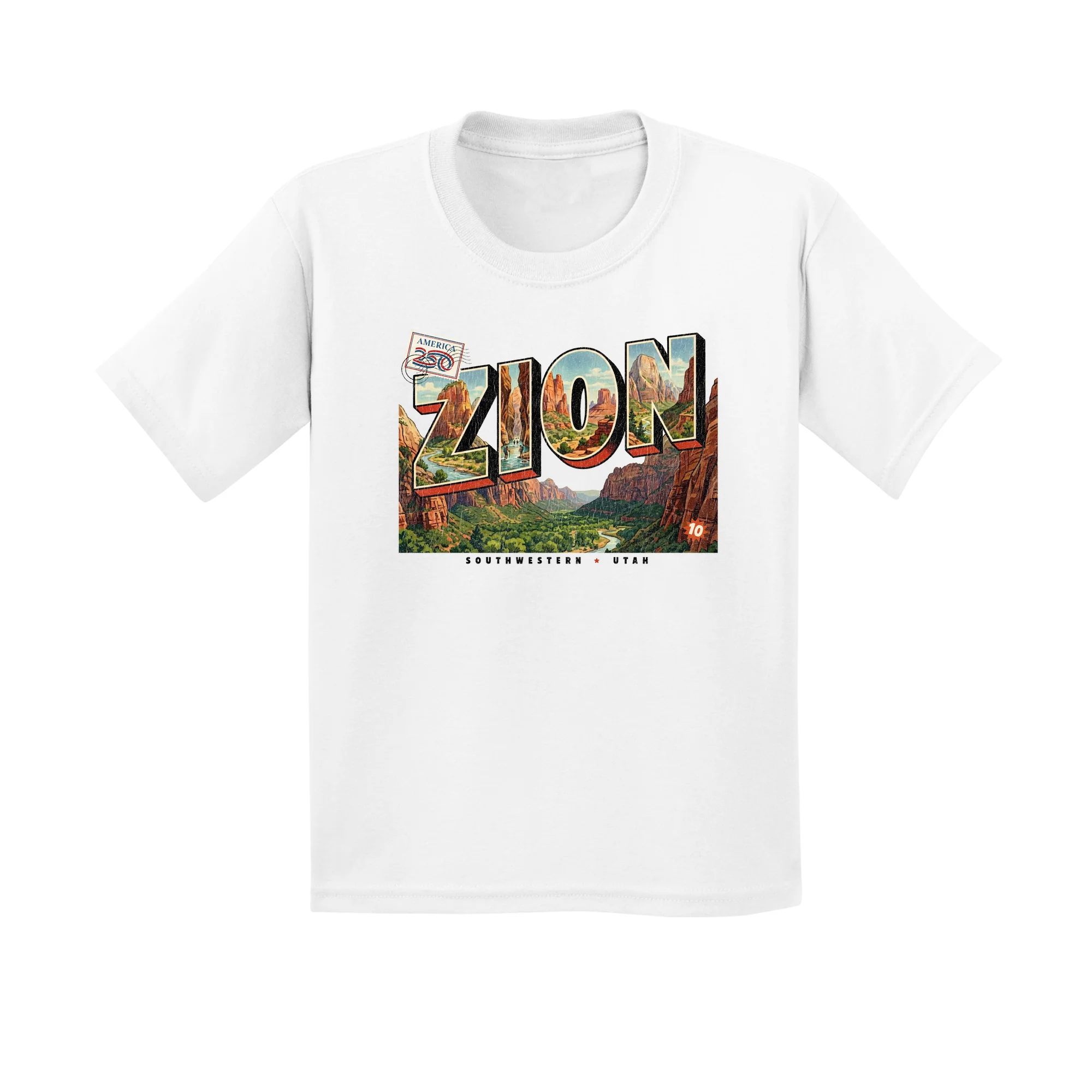 America250 Zion Youth T-Shirt - Image 3